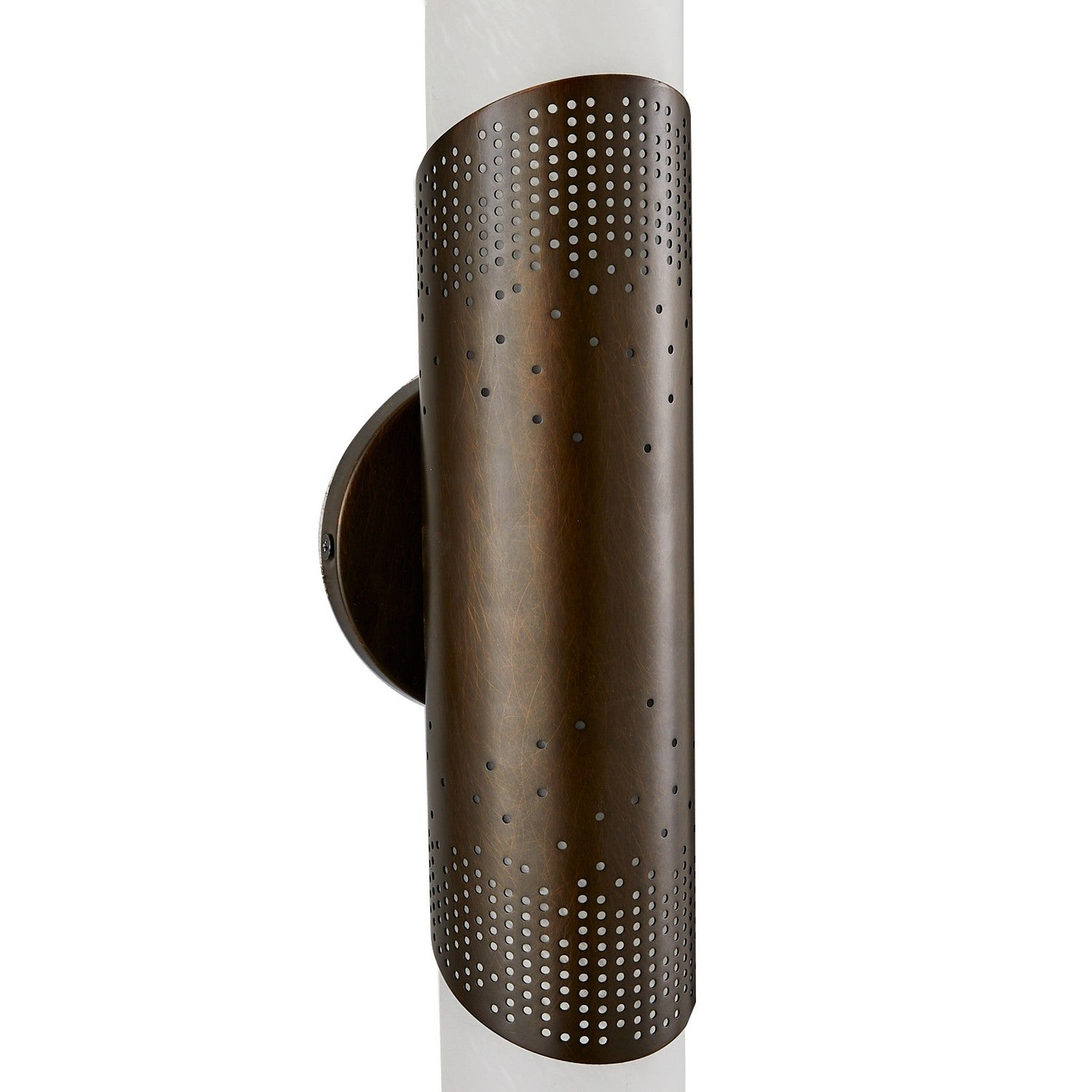 Two Light Wall Sconce from the Exelsior collection in Matte Swirl/English Bronze finish