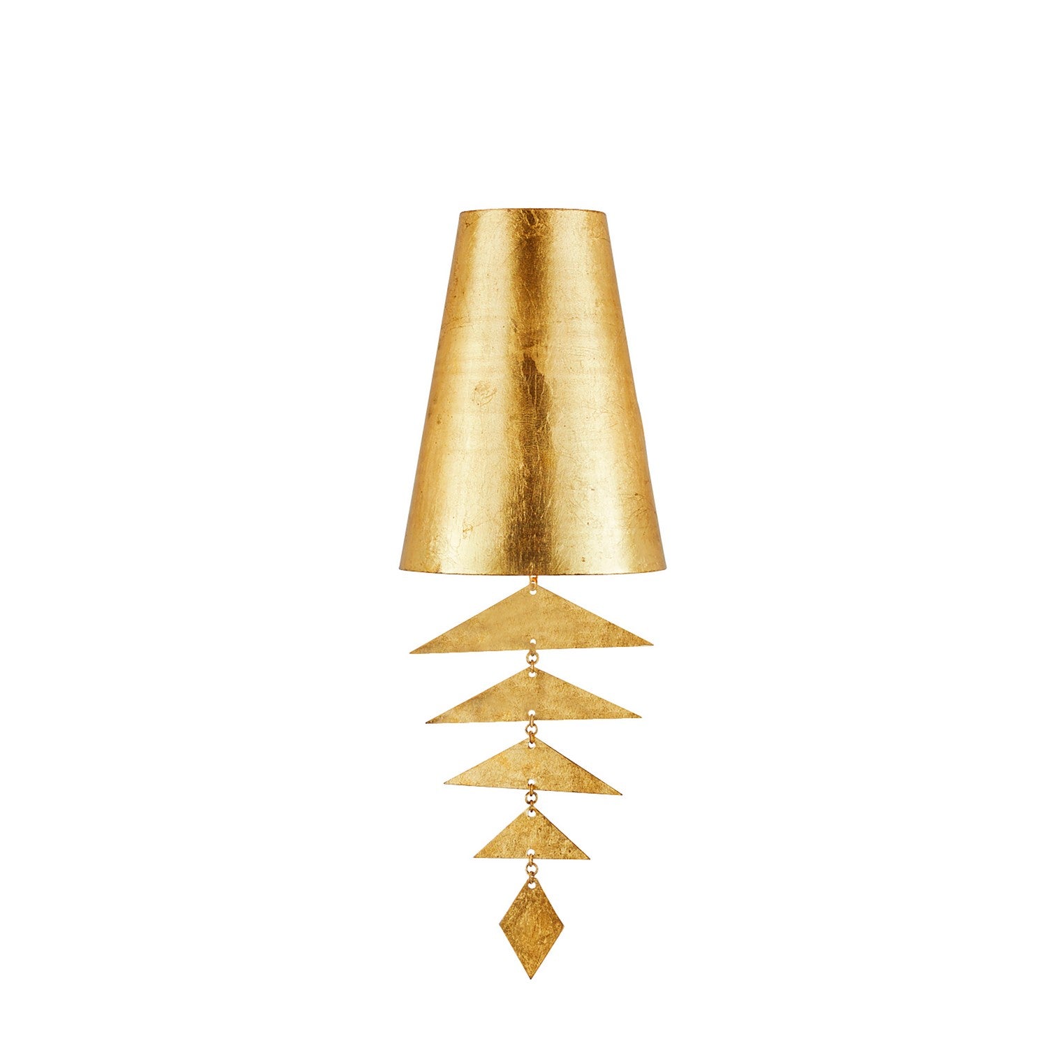 One Light Wall Sconce from the Ellie collection in Gold Leaf finish