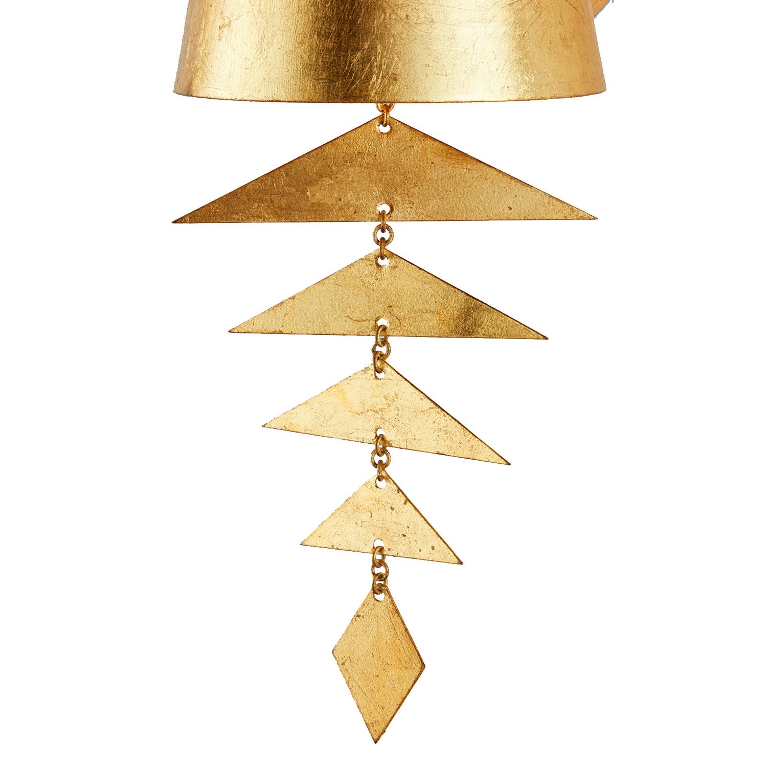 One Light Wall Sconce from the Ellie collection in Gold Leaf finish