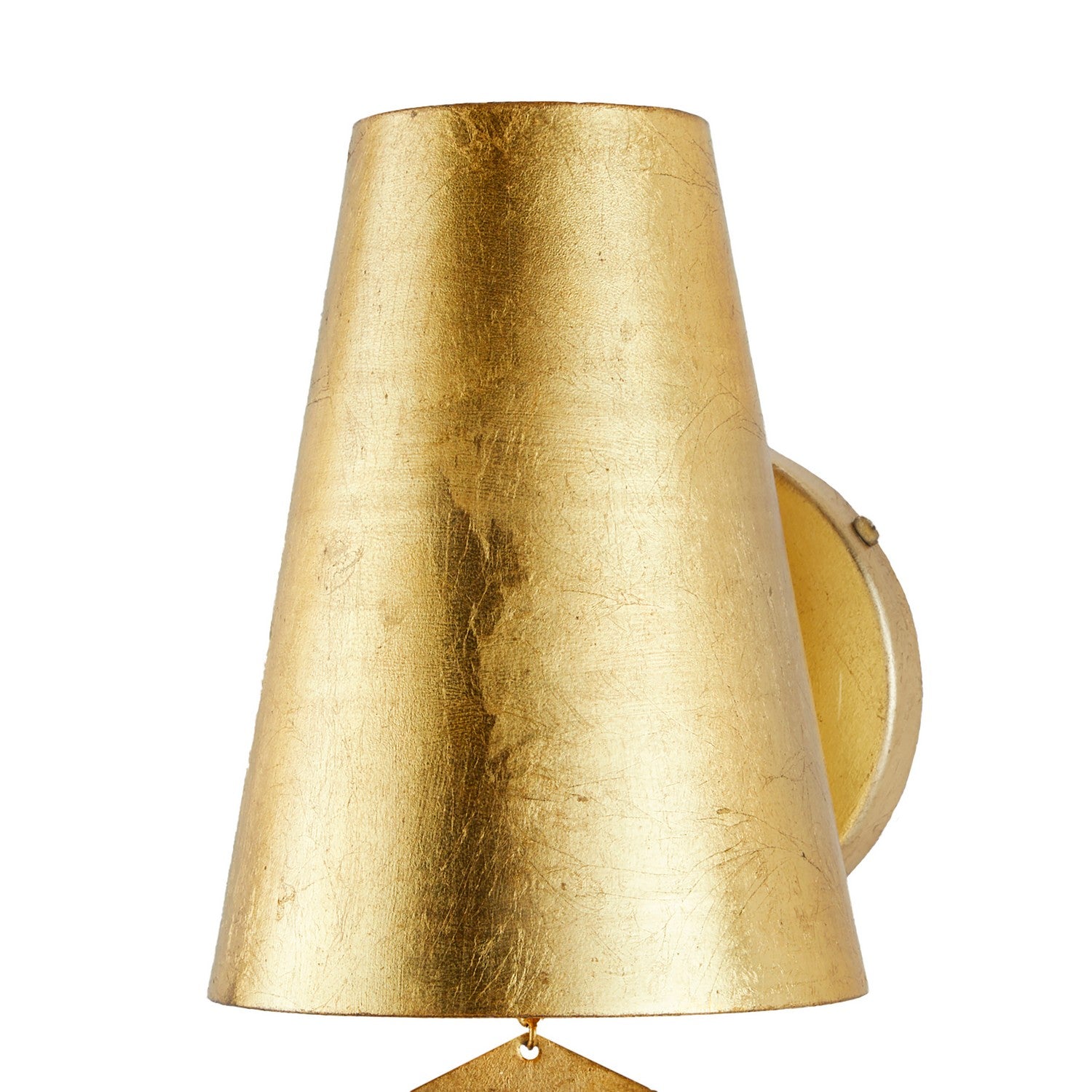 One Light Wall Sconce from the Ellie collection in Gold Leaf finish