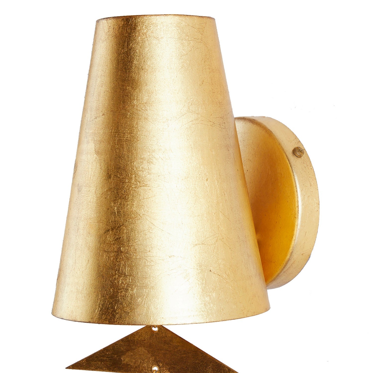 One Light Wall Sconce from the Ellie collection in Gold Leaf finish