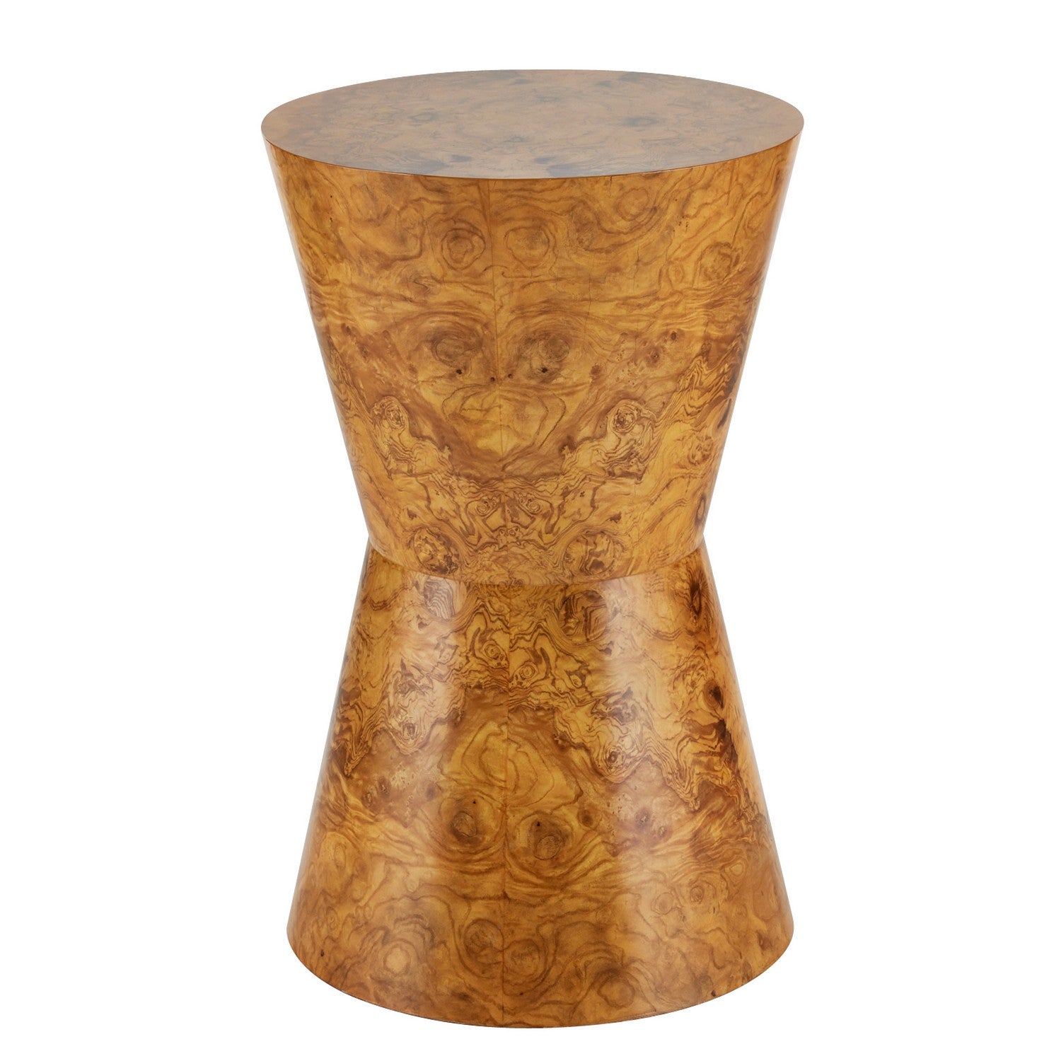 Accent Table from the Costello collection in Blonde Burl finish