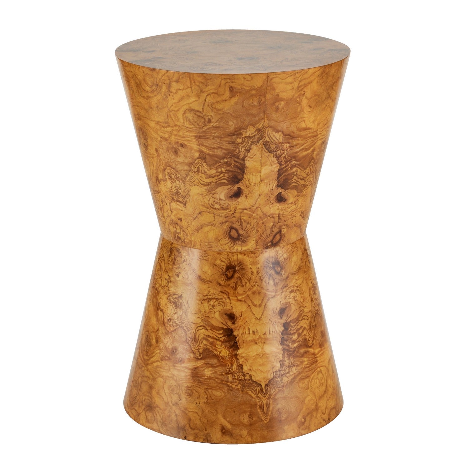 Accent Table from the Costello collection in Blonde Burl finish