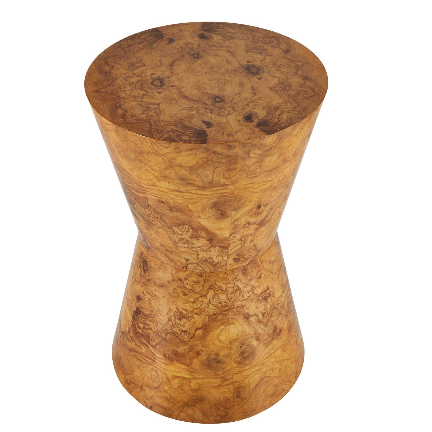 Accent Table from the Costello collection in Blonde Burl finish