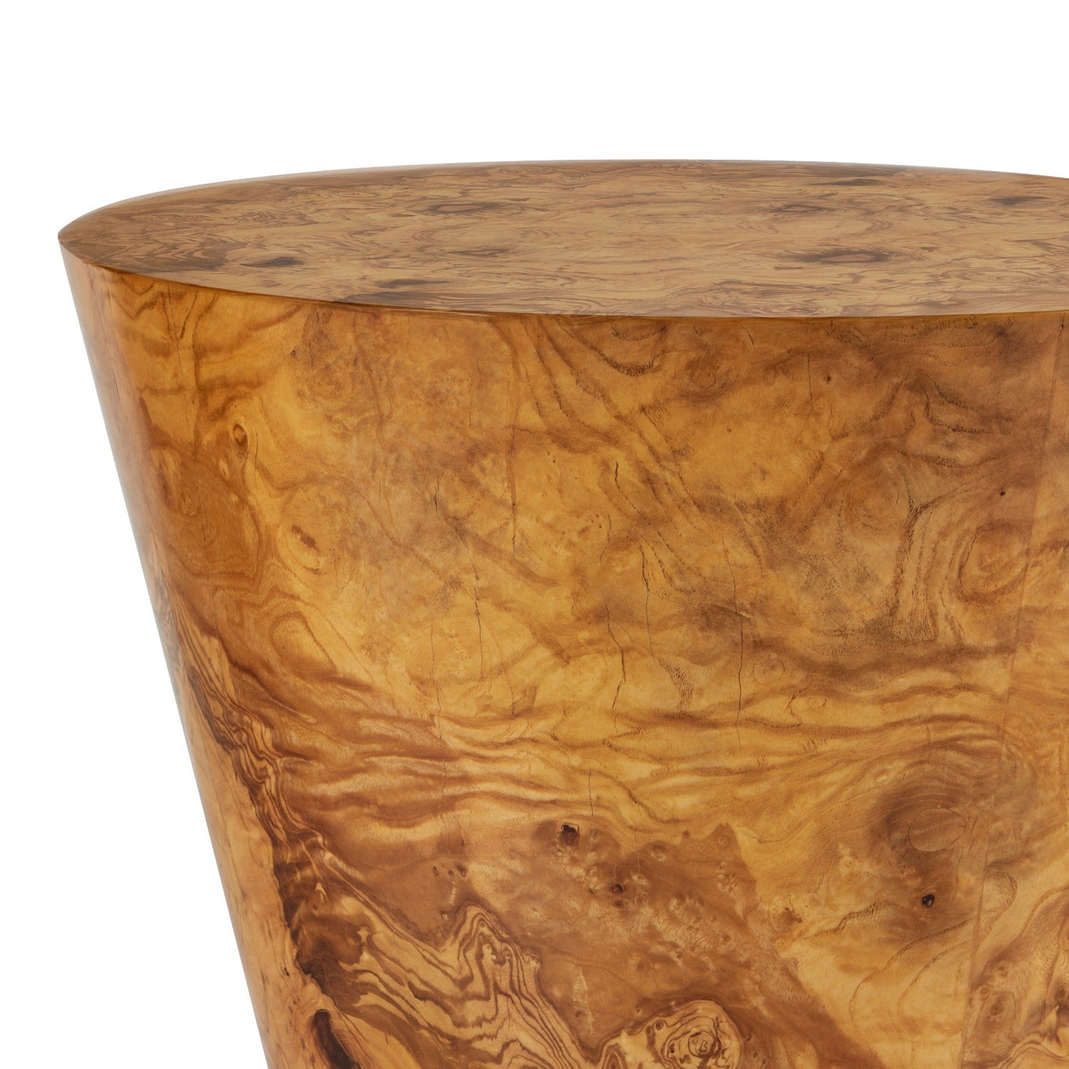 Accent Table from the Costello collection in Blonde Burl finish