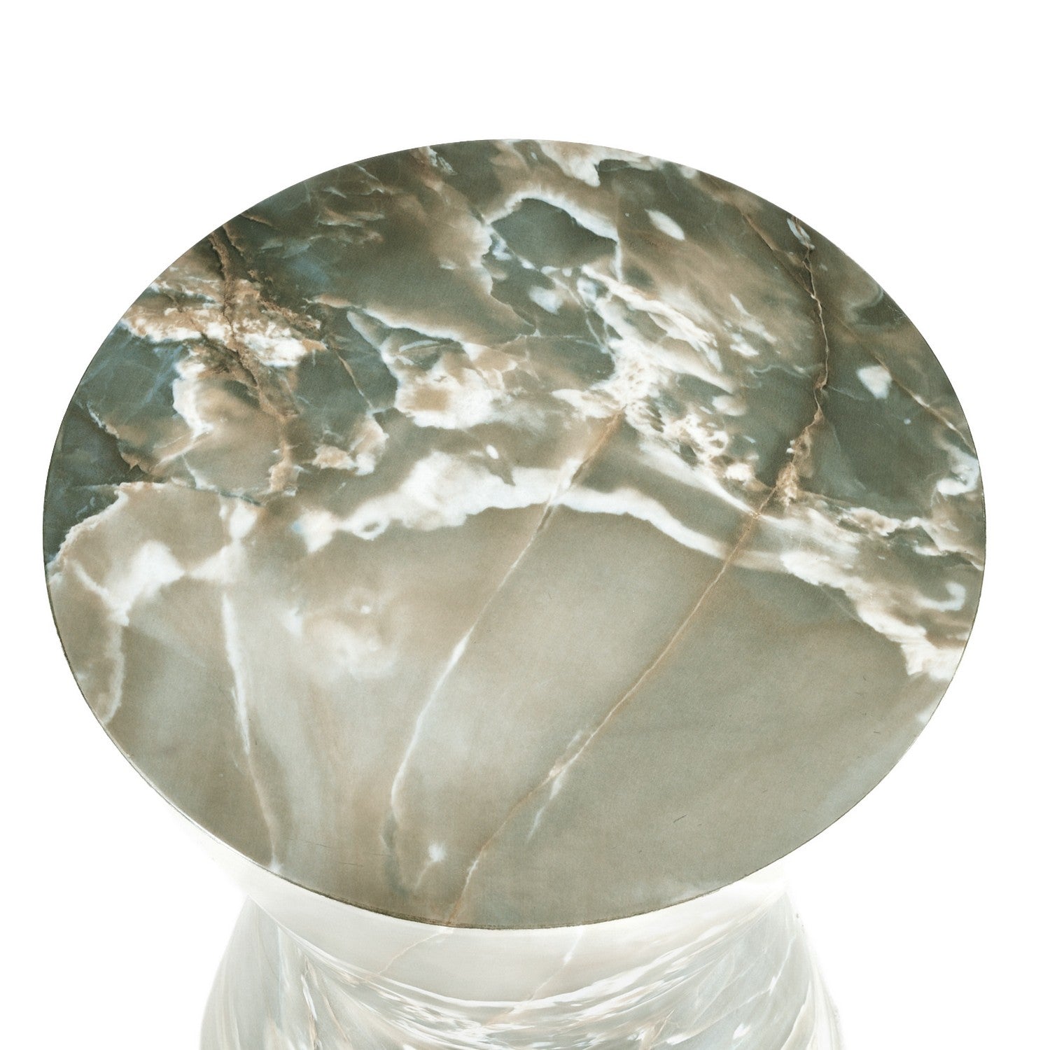 Accent Table from the Costello collection in Jade Faux Marble finish