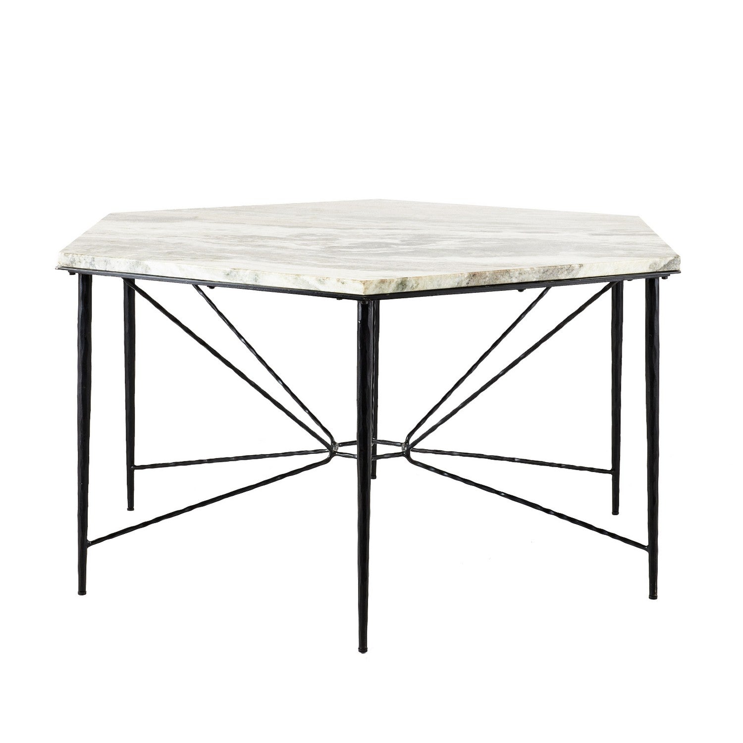 Dining Table from the Estrella collection in Toronto/Blackened Iron finish