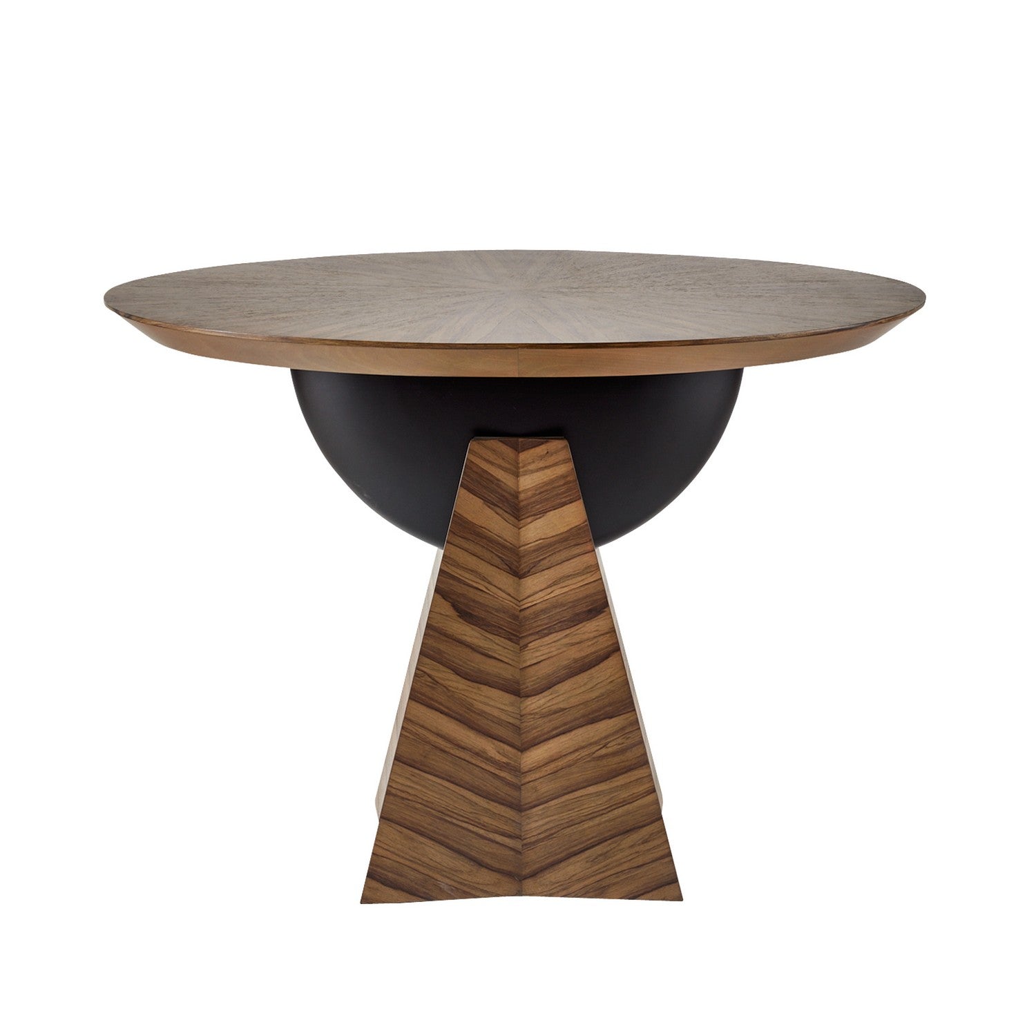 Entry Table from the Dorette collection in Chateau Gray/Matte Black finish