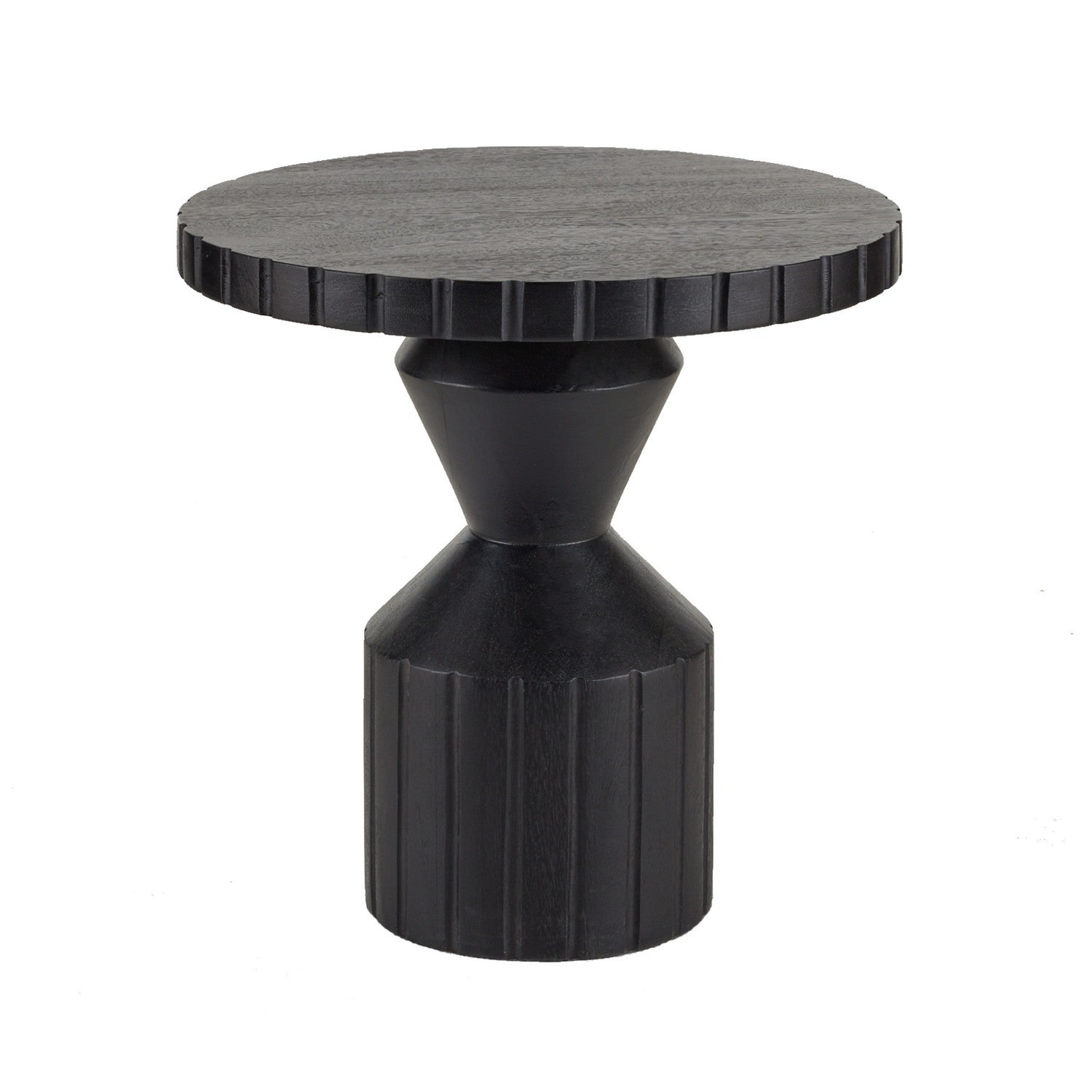 End Table from the Calypso collection in Ebony finish