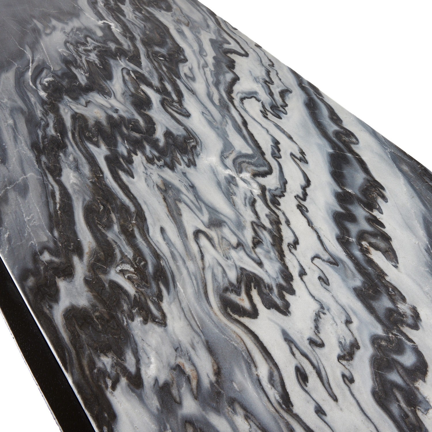 Console from the Elio collection in Galaxy/Ebony finish