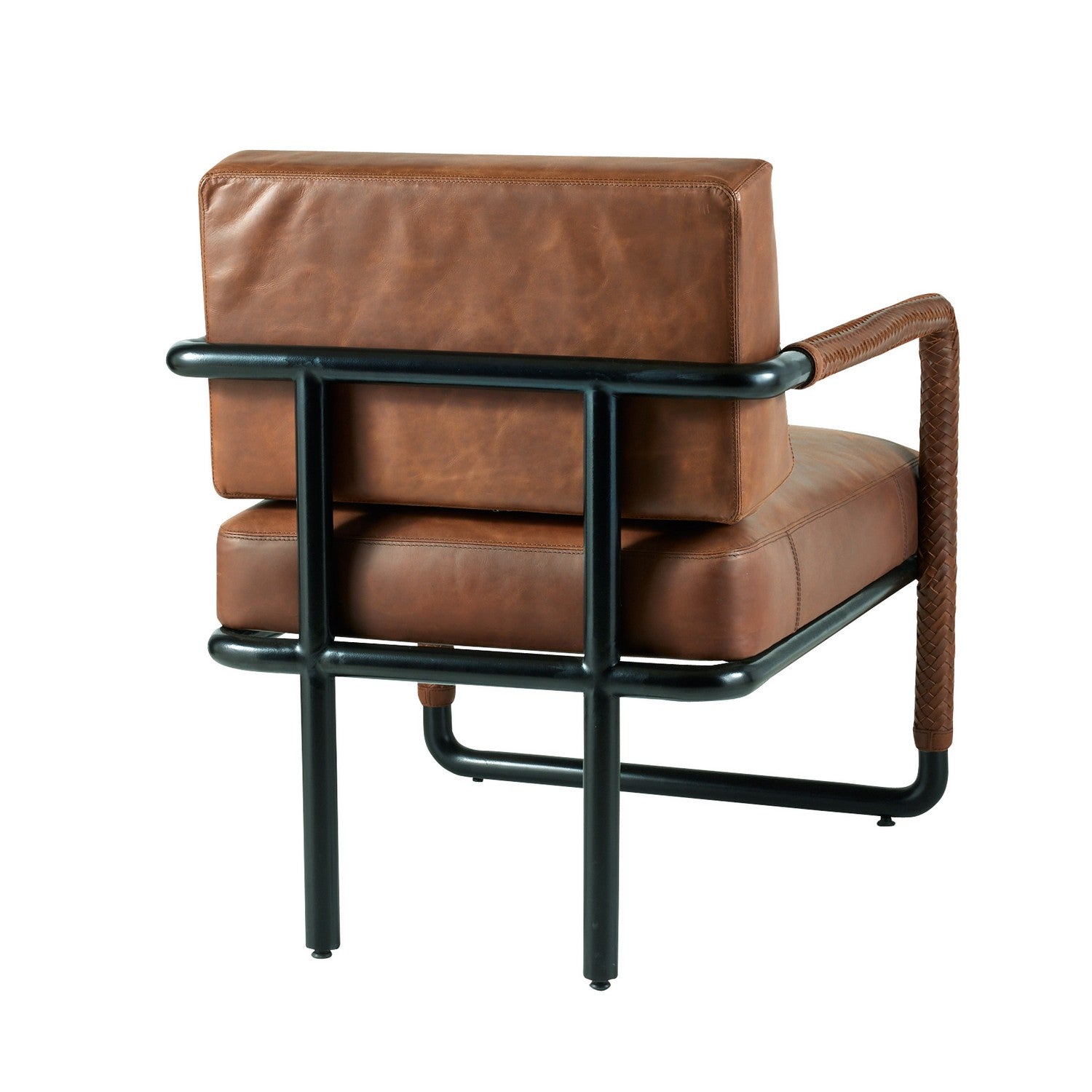 Chair from the Durham collection in Cognac/Blackened Bronze finish