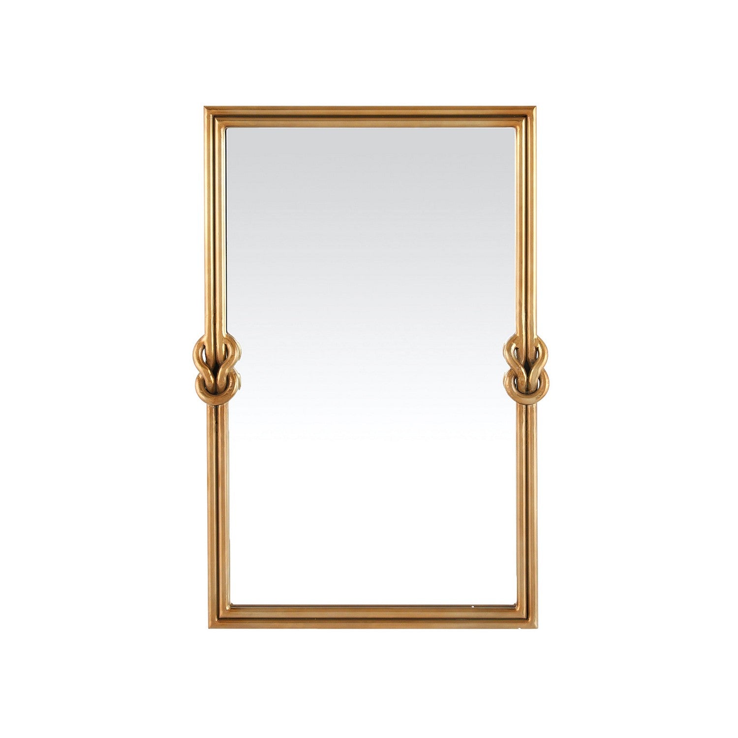 Mirror from the Carruth collection in Antique Brass/Plain finish