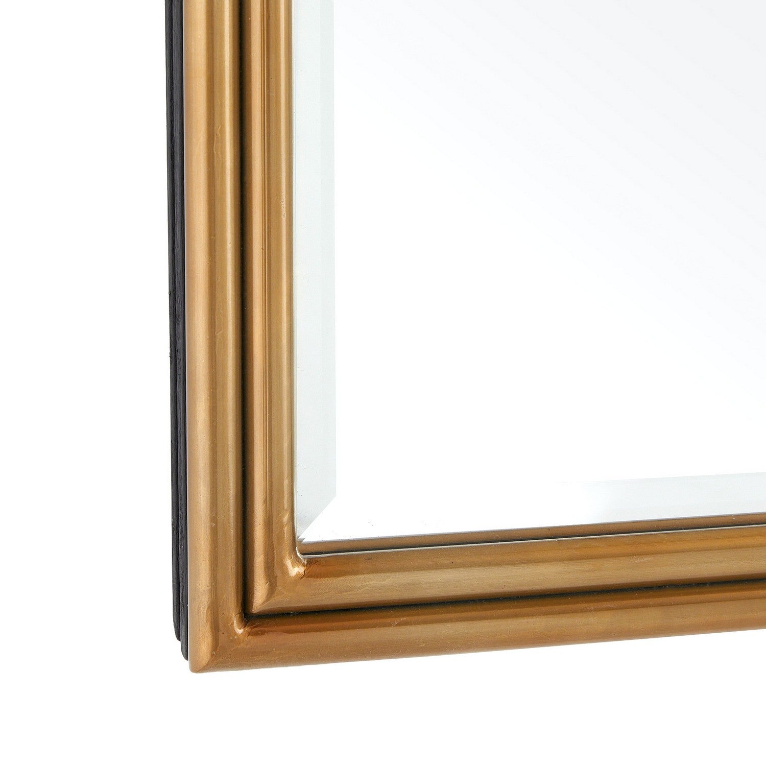 Mirror from the Carruth collection in Antique Brass/Plain finish