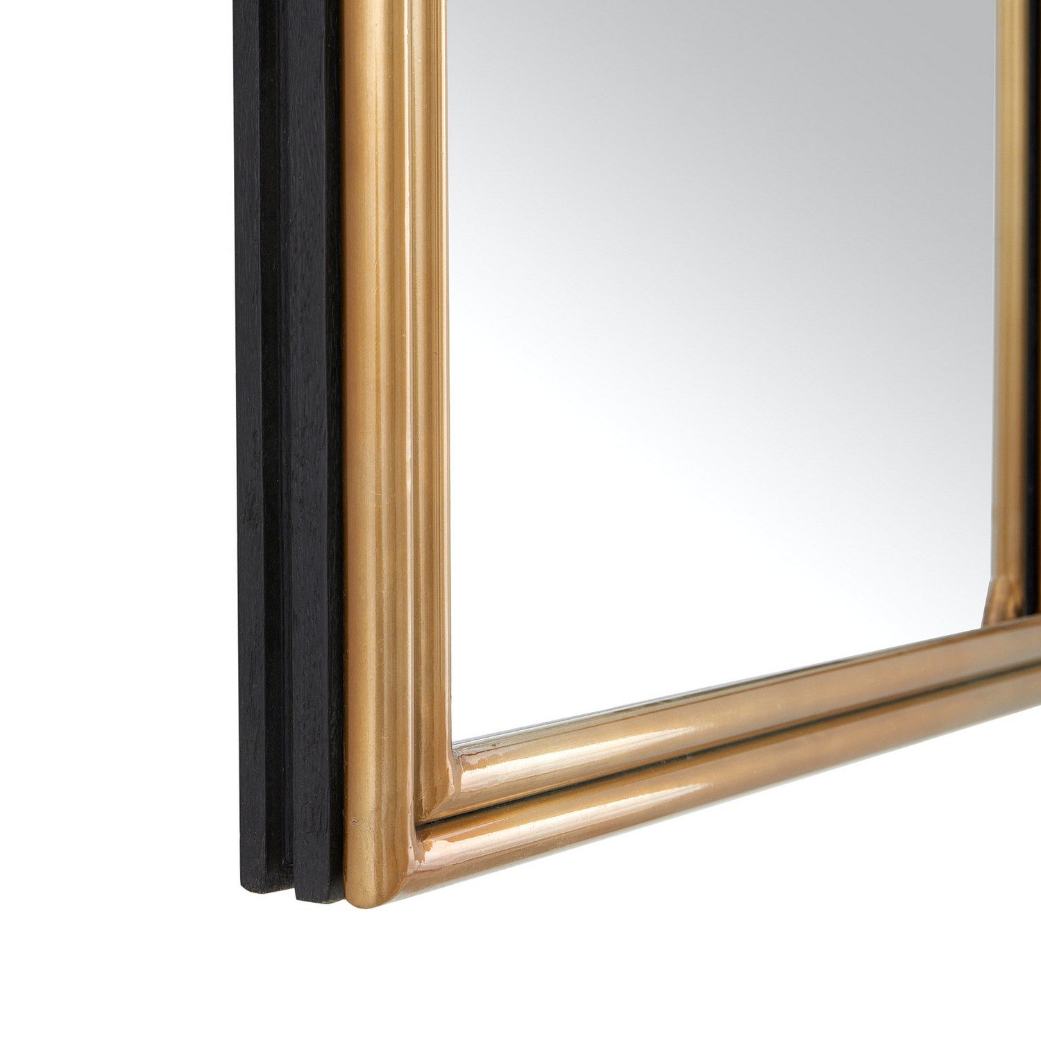 Mirror from the Carruth collection in Antique Brass/Plain finish