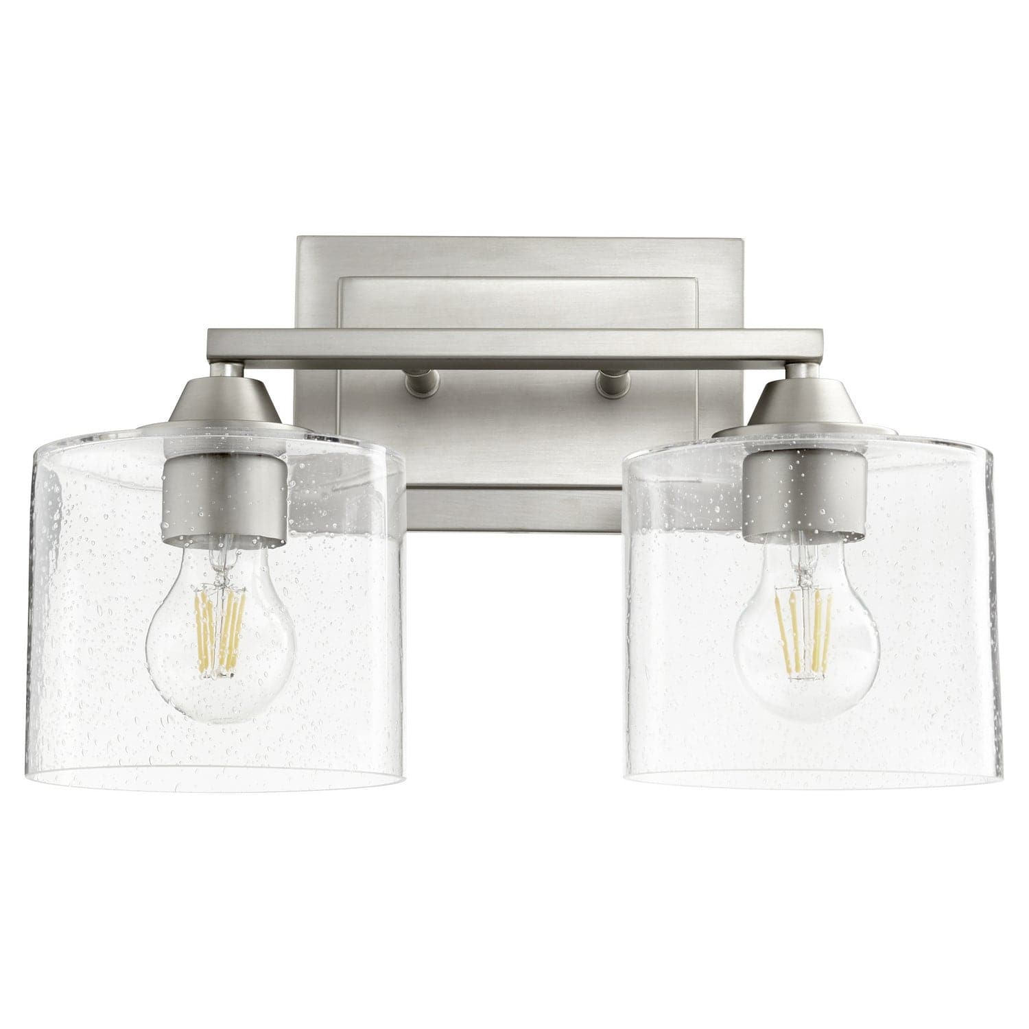 Quorum - 5202-2-65 - Two Light Vanity - Dakota - Satin Nickel