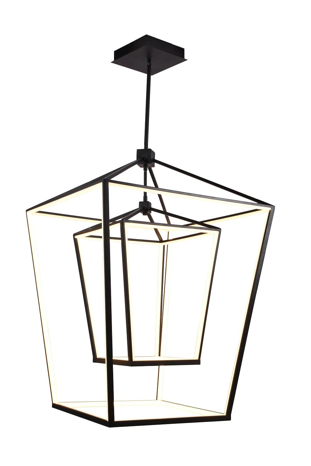 Avenue Lighting - HF9412-BLK - Hanging Chandelier - Park Ave. - Black