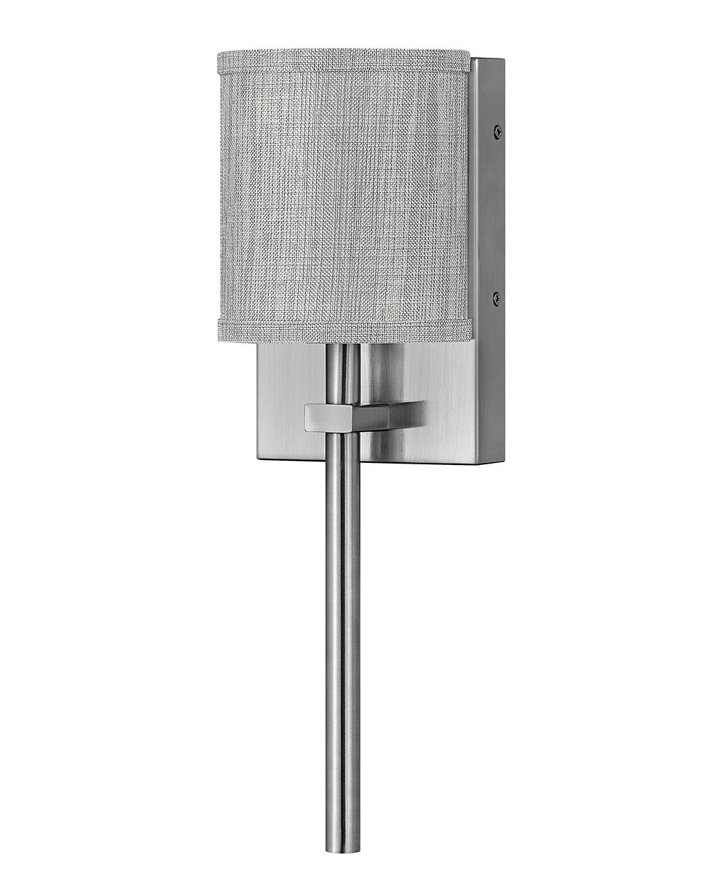 Hinkley - 41009BN - LED Wall Sconce - Avenue Heathered Gray - Brushed Nickel