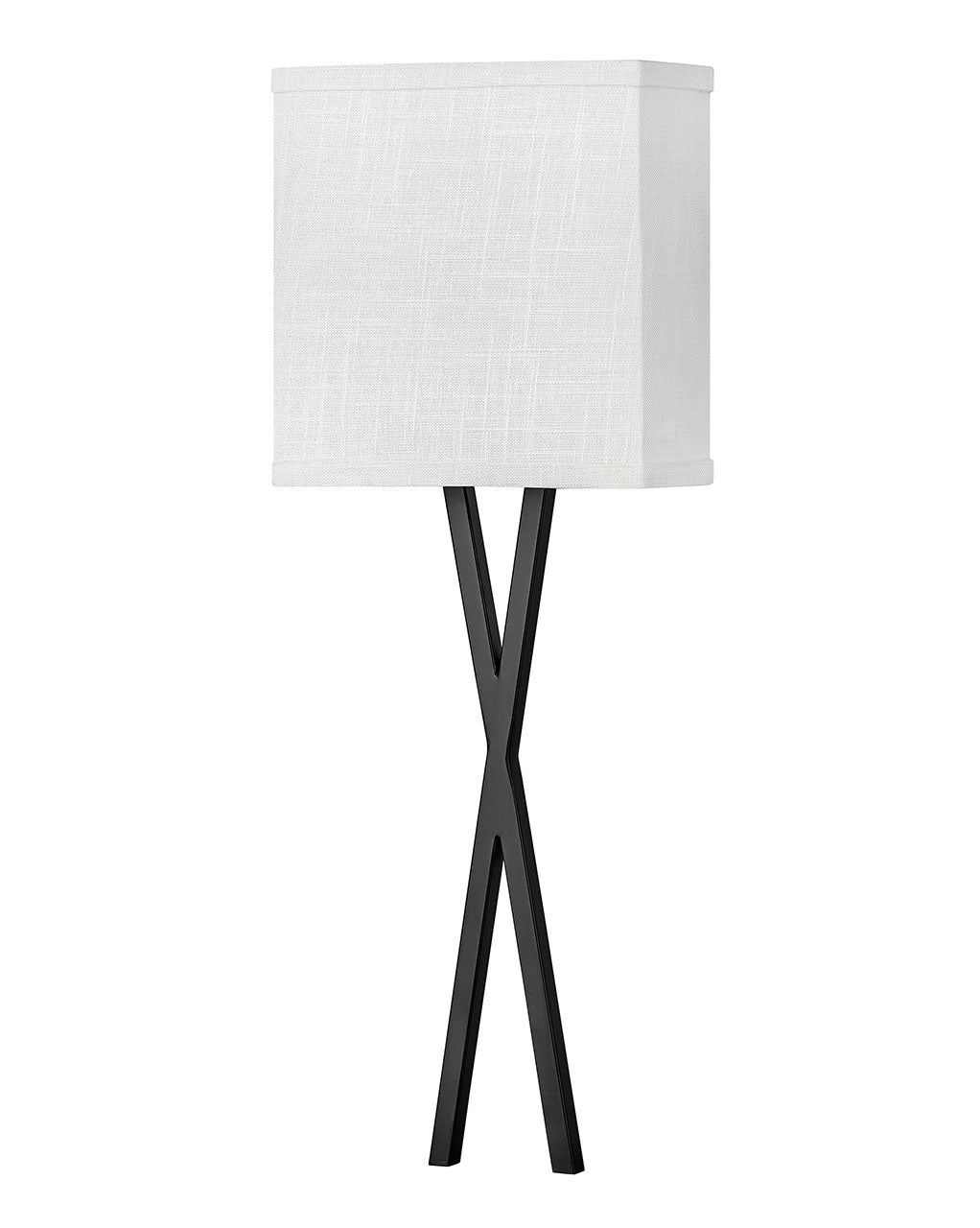 Hinkley - 41102BK - LED Wall Sconce - Axis Off White - Black