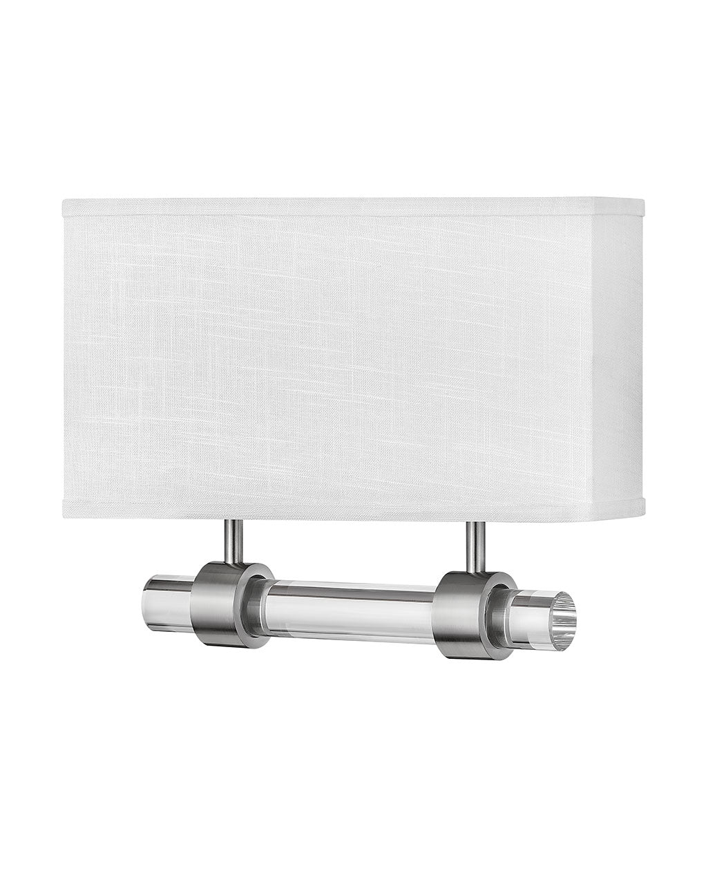Hinkley - 41604BN - LED Wall Sconce - Luster Off White - Brushed Nickel