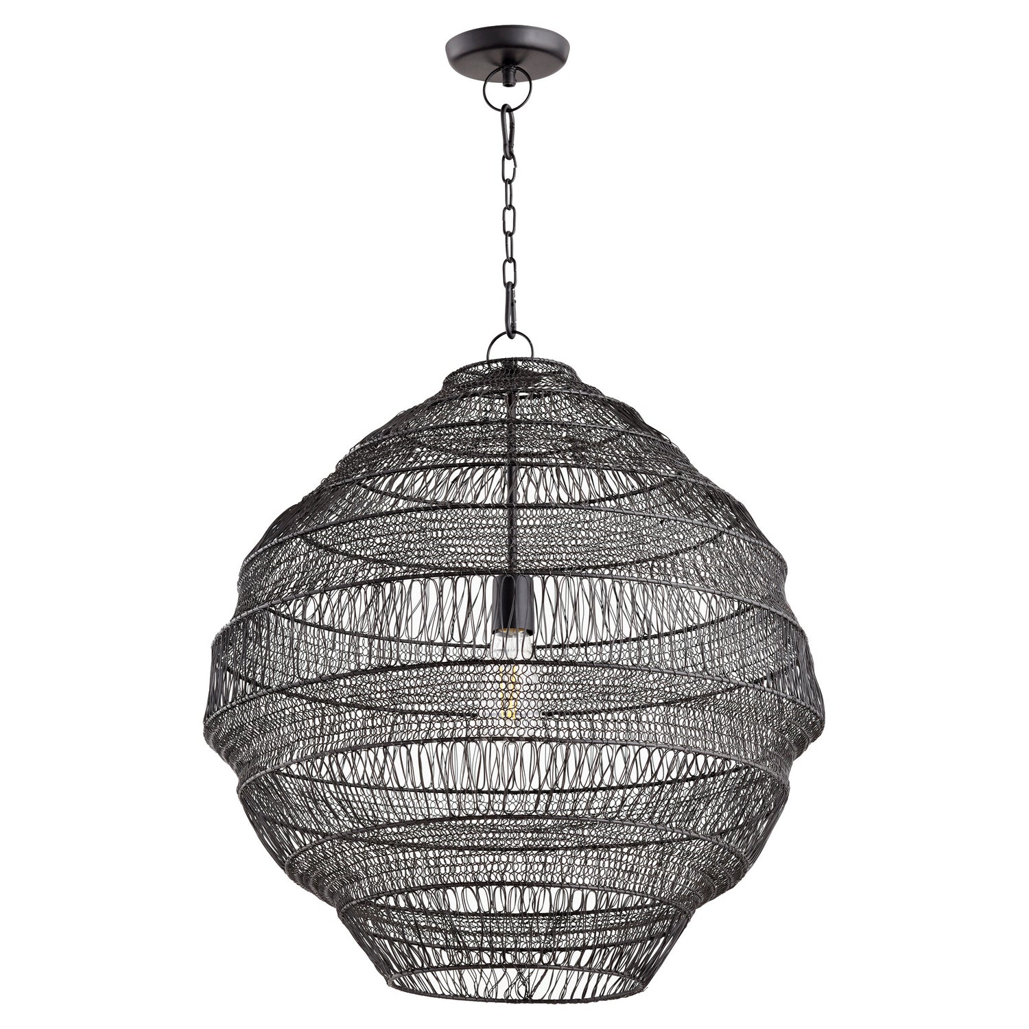 Quorum - 832-23-93 - One Light Pendant - Artisan Pendants - Charcoal