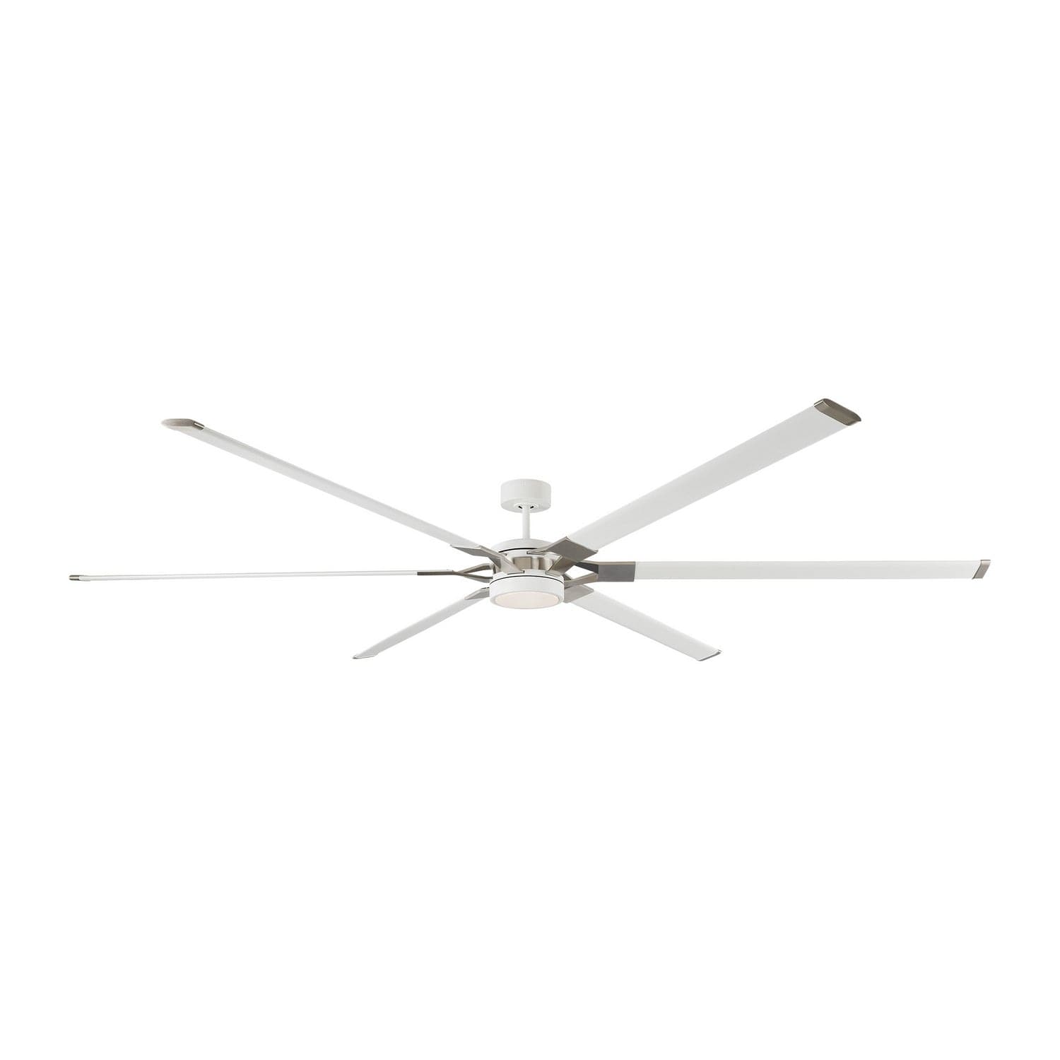 Visual Comfort Fan - 6LFR96RZWD - 96``Ceiling Fan - Loft 96 - Matte White