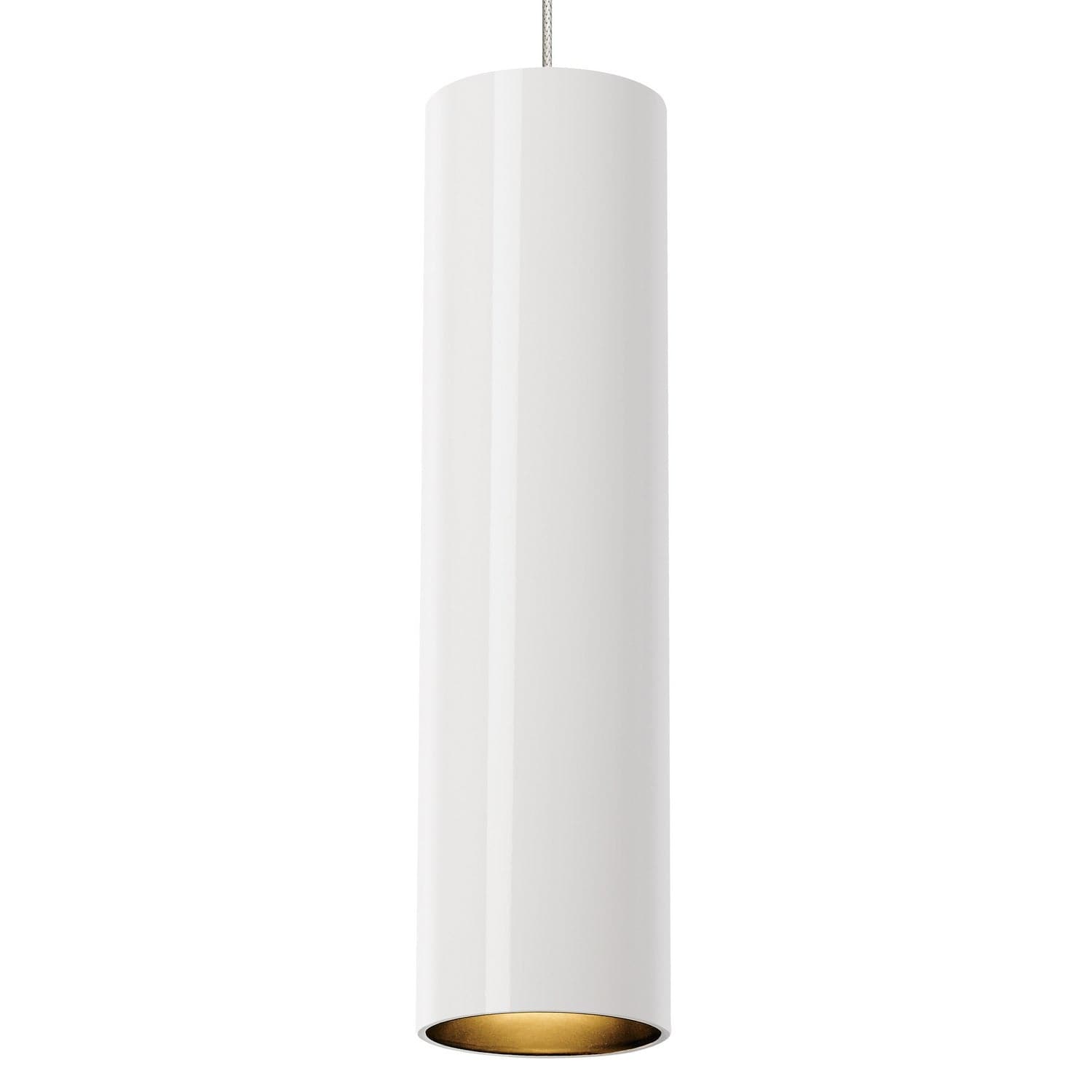 Visual Comfort Modern - 700FJPPRWS - Pendant - Piper - White/Satin Nickel