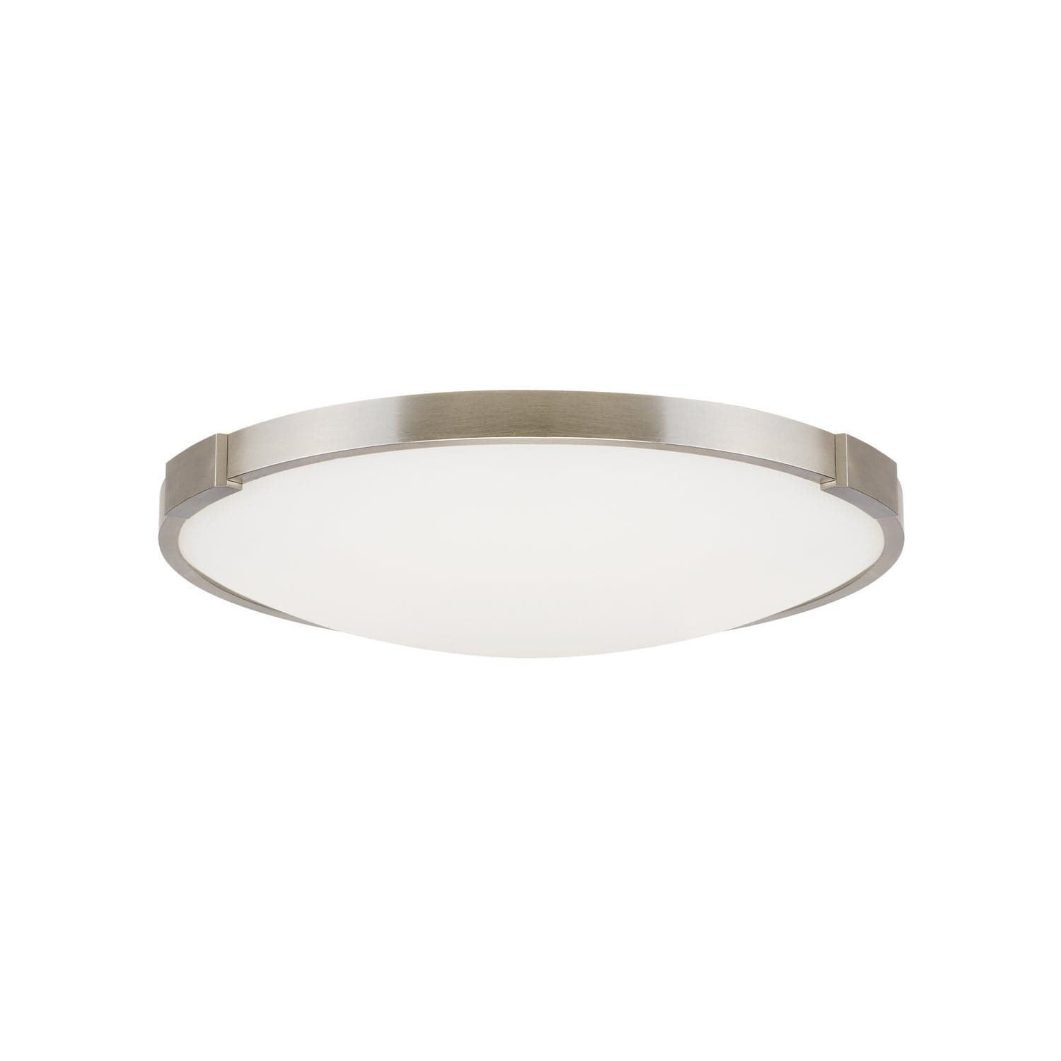 Visual Comfort Modern - 700FMLNC13S-LED927 - LED Ceiling Mount - Lance - Satin Nickel