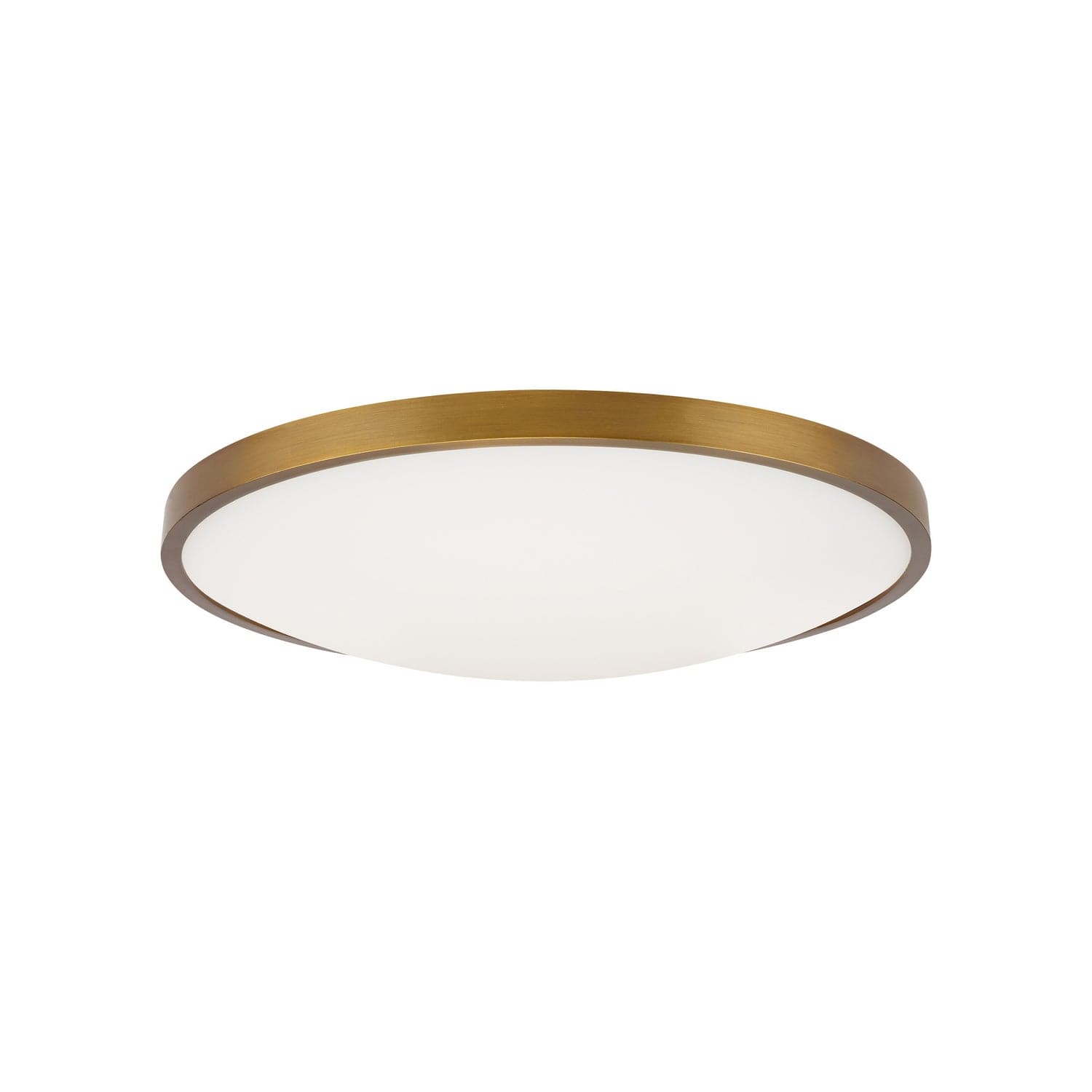 Visual Comfort Modern - 700FMVNC13A-LED927 - LED Ceiling Mount - Vance - Aged Brass