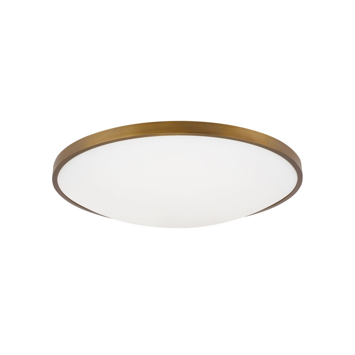 Visual Comfort Modern - 700FMVNC18A-LED927-277 - LED Ceiling Mount - Vance - Aged Brass