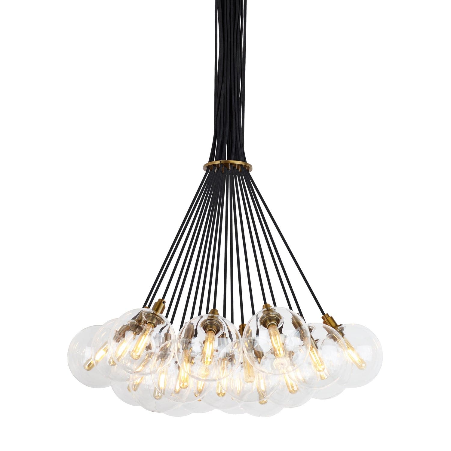 Visual Comfort Modern - 700GMBMP19CR-LED927 - LED Chandelier - Gambit - Aged Brass