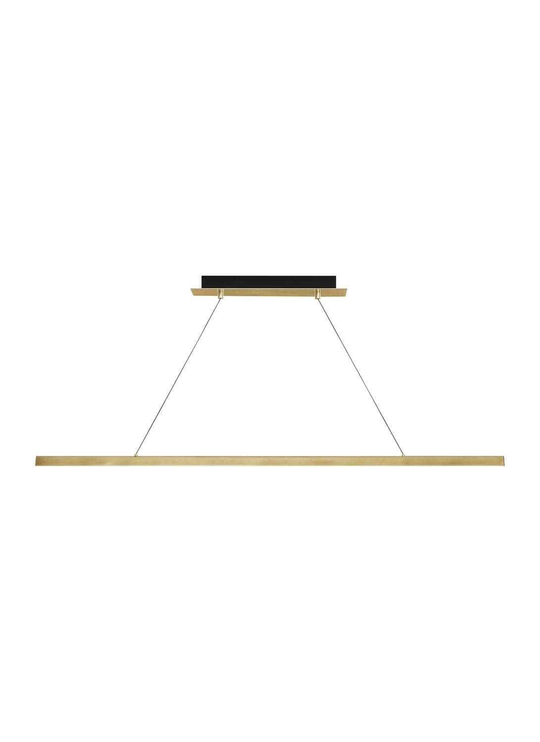 Visual Comfort Modern - 700LSDES48NB-LED92730 - Linear Suspension - Dessau - Natural Brass