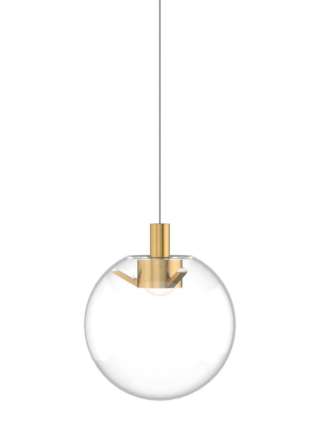 Visual Comfort Modern - 700MOPLNCNB-LED930 - LED Pendant - Palona - Natural Brass