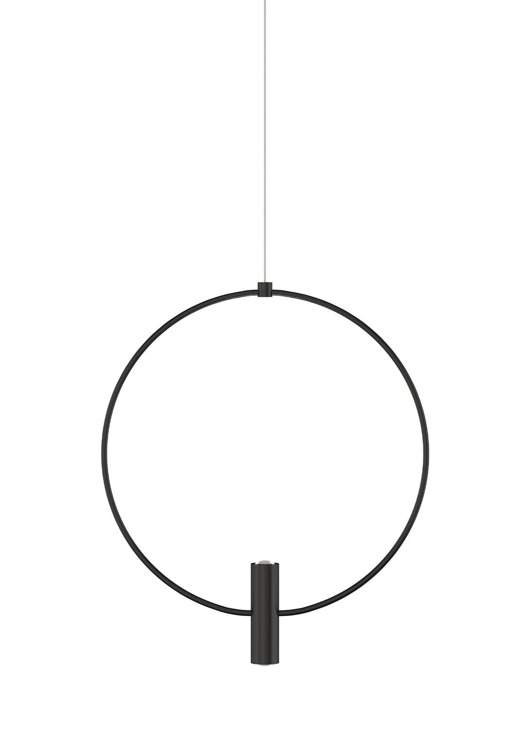 Visual Comfort Modern - 700MPLAY13B-LED930 - LED Pendant - Layla - Nightshade Black