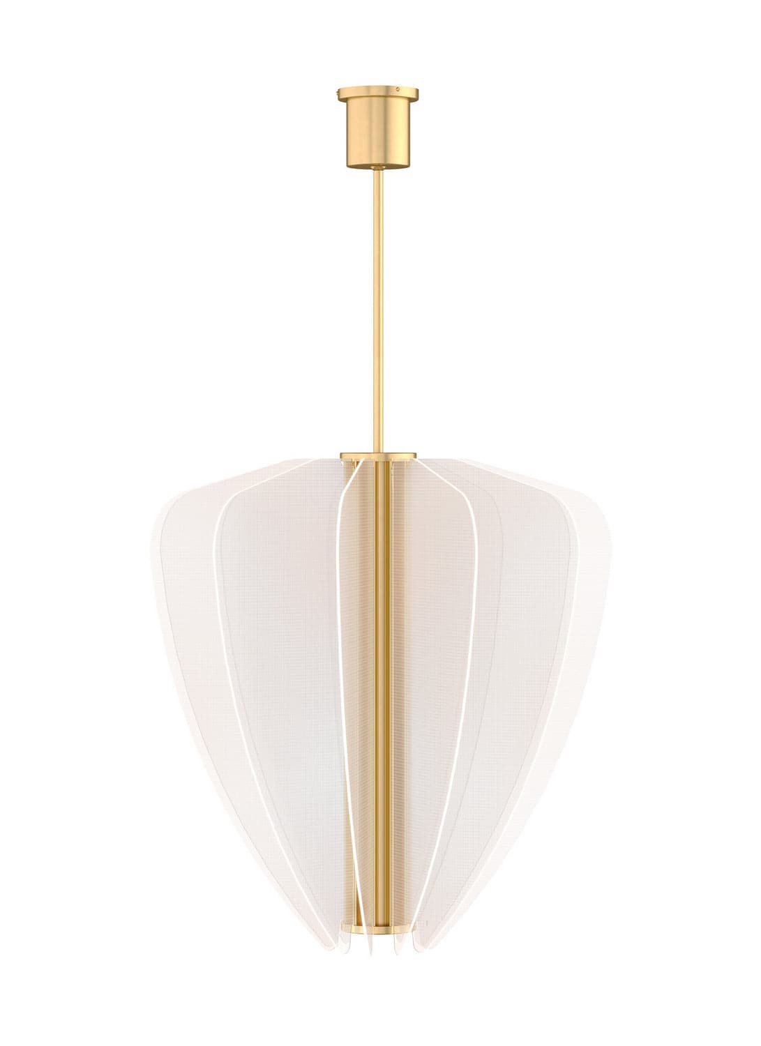 Visual Comfort Modern - 700NYR30BR-LED930 - Chandelier - Nyra - Plated Brass