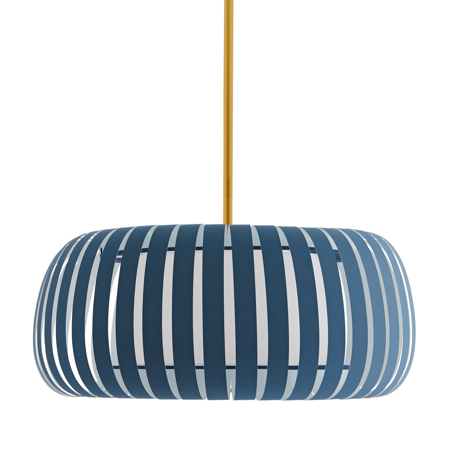 One Light Pendant from the Wilson collection in Blue Cadet finish