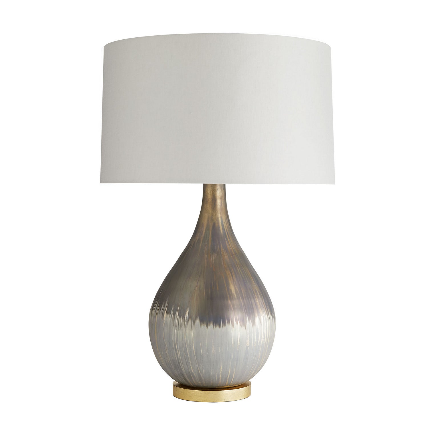 One Light Table Lamp from the Romy collection in Satin Silvered Bronze finish