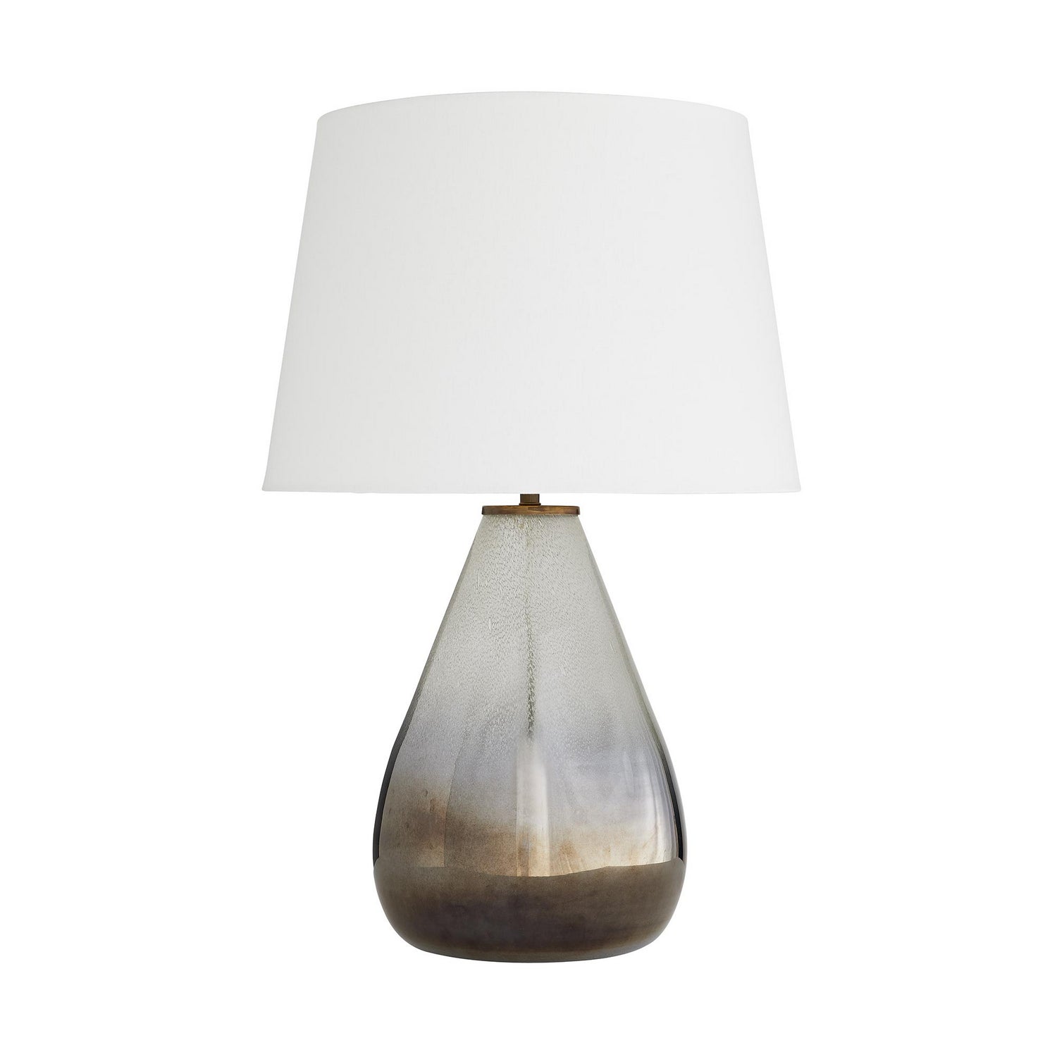 One Light Table Lamp from the Tiber collection in Seedy &amp, Smoke Luster Ombre finish