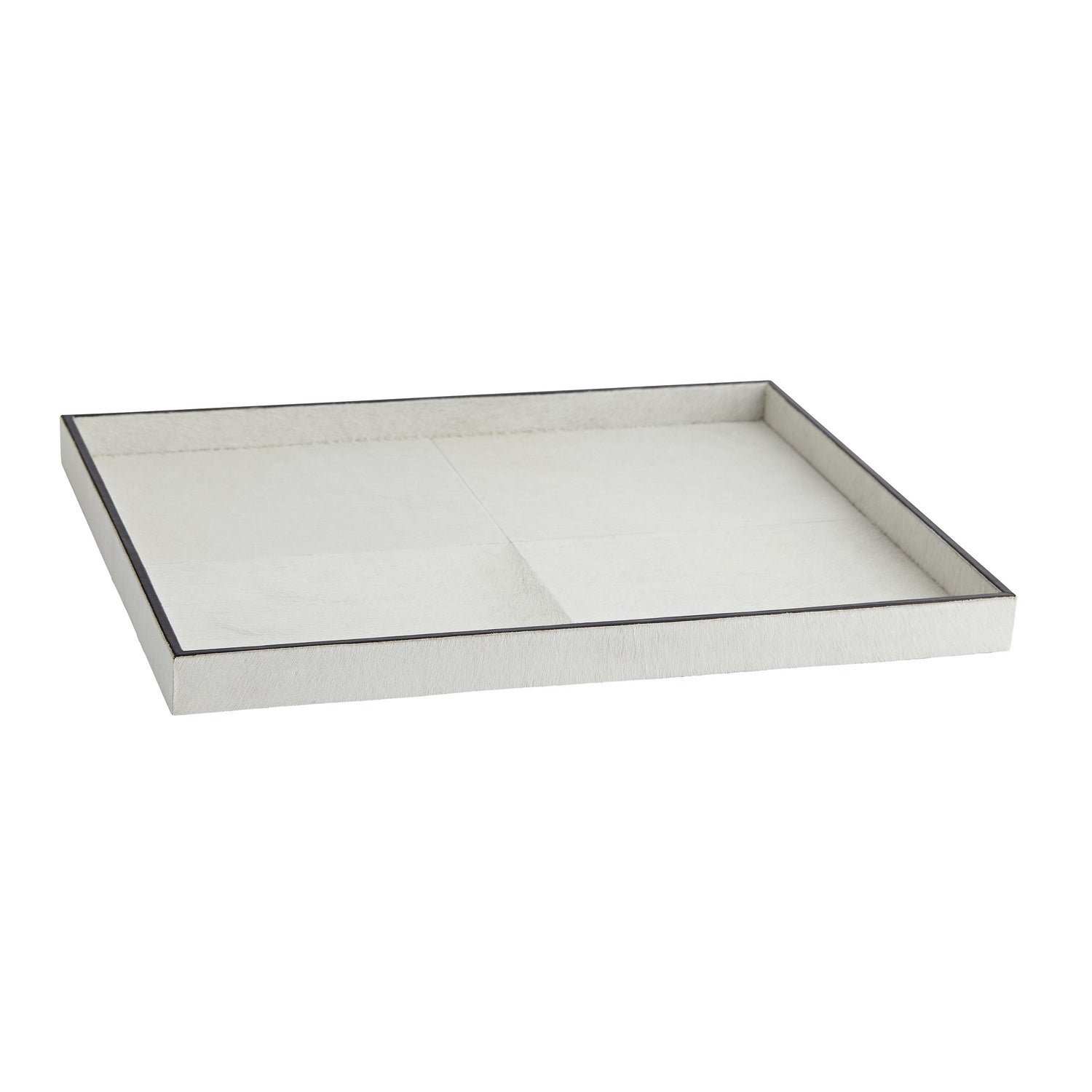 Tray from the Caspian collection in White finish