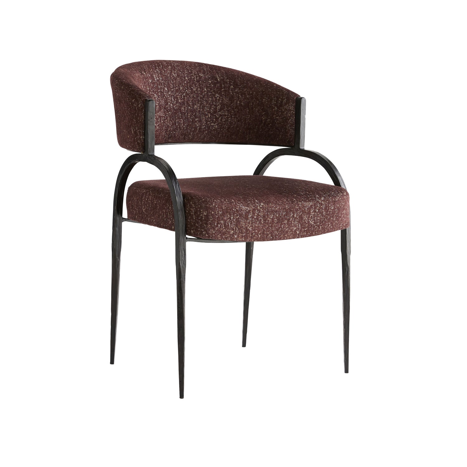 Chair from the Bahati collection in Bordeaux finish