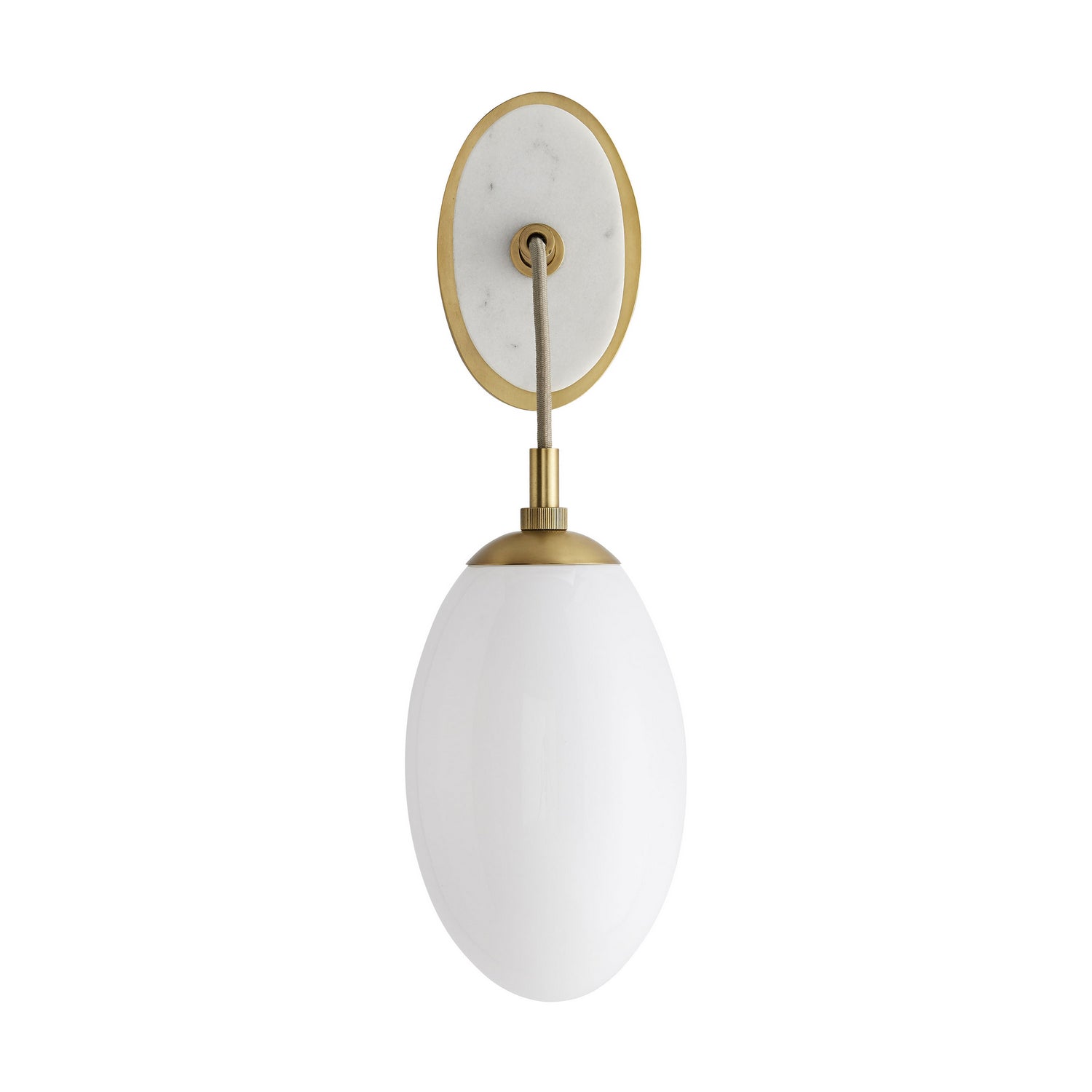 One Light Wall Sconce from the Bindi collection in Opal finish