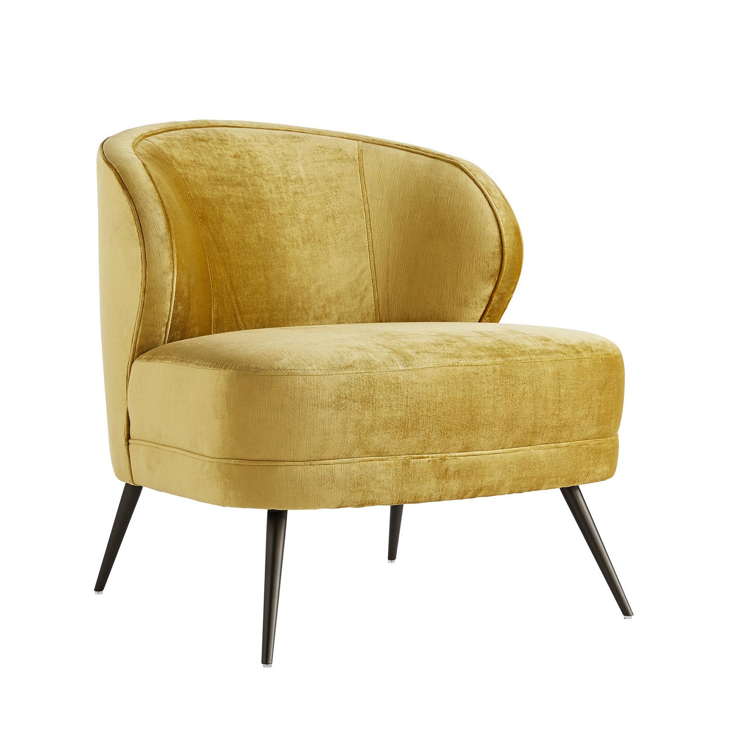 Chair from the Kitts collection in Marigold finish