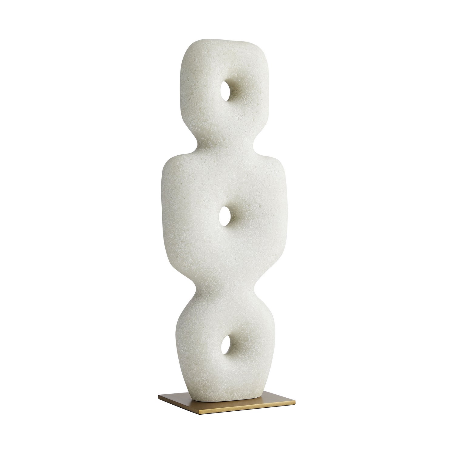 Sculpture from the Aspen collection in White finish
