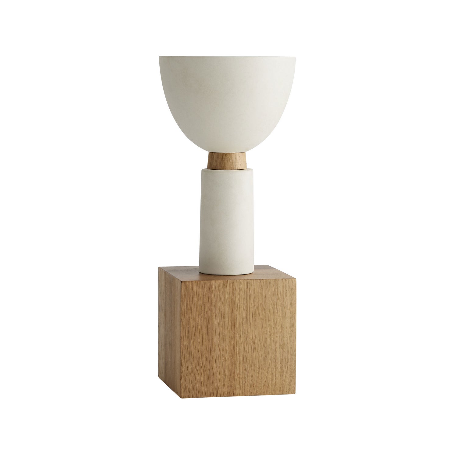 Vase from the Mod collection in Egg Shell finish