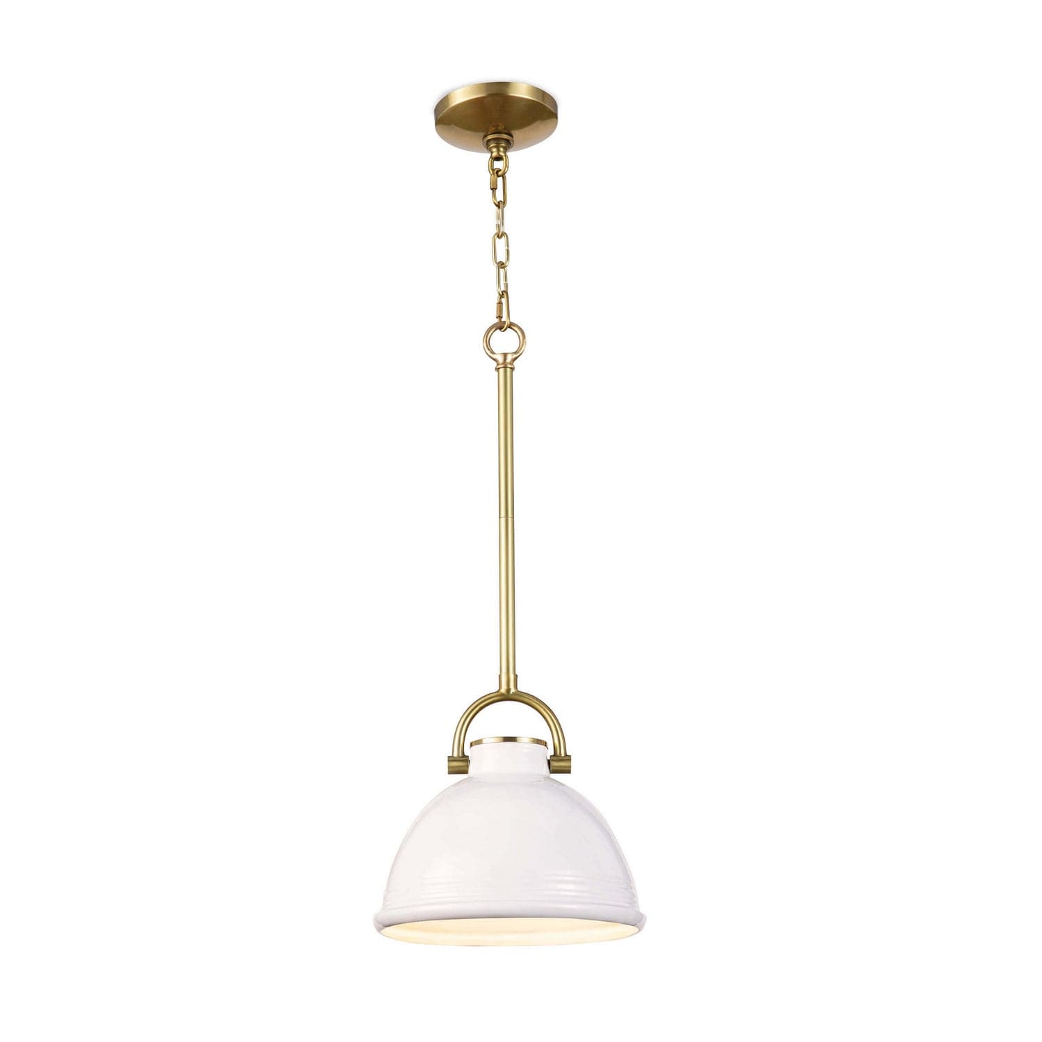 Regina Andrew - 16-1288WT - One Light Pendant - Eloise - White