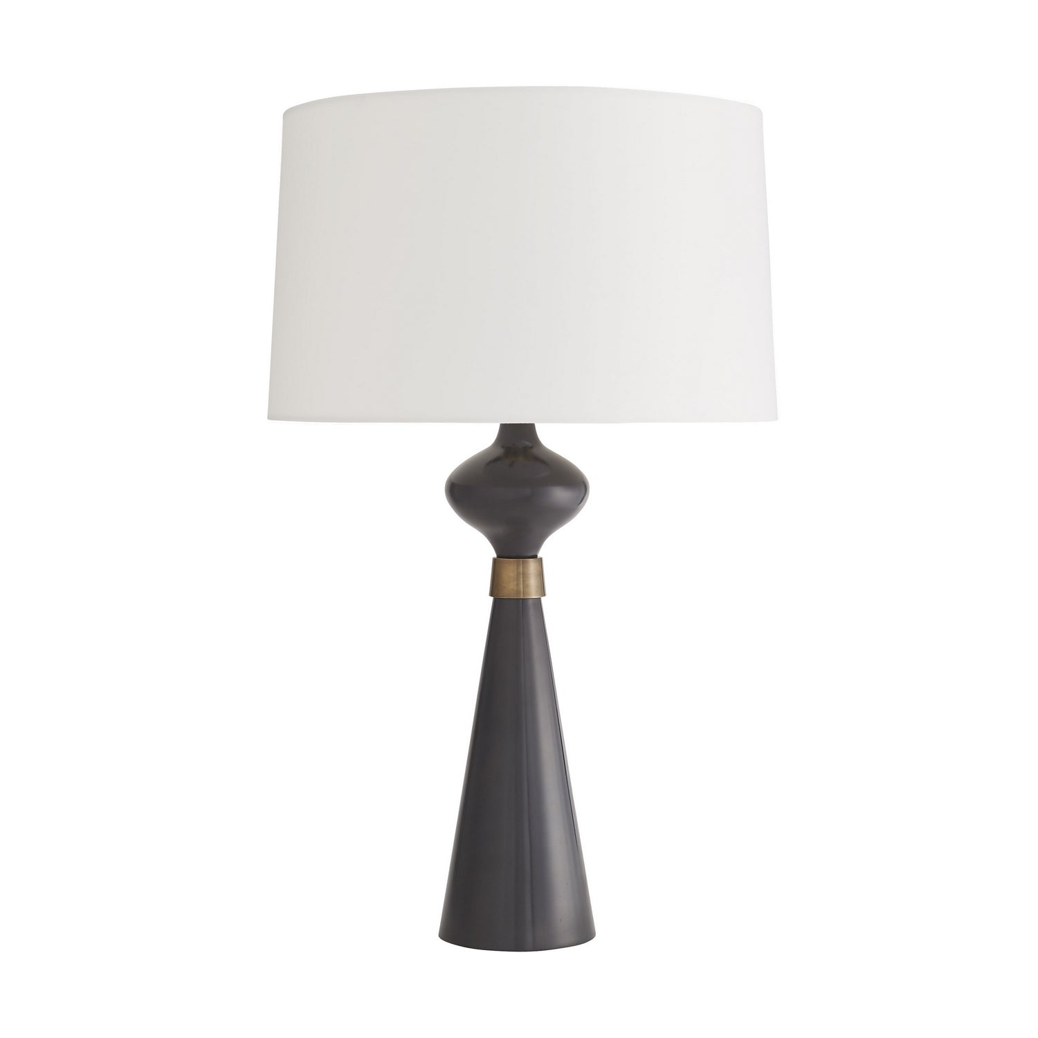 One Light Table Lamp from the Evette collection in Bronze finish