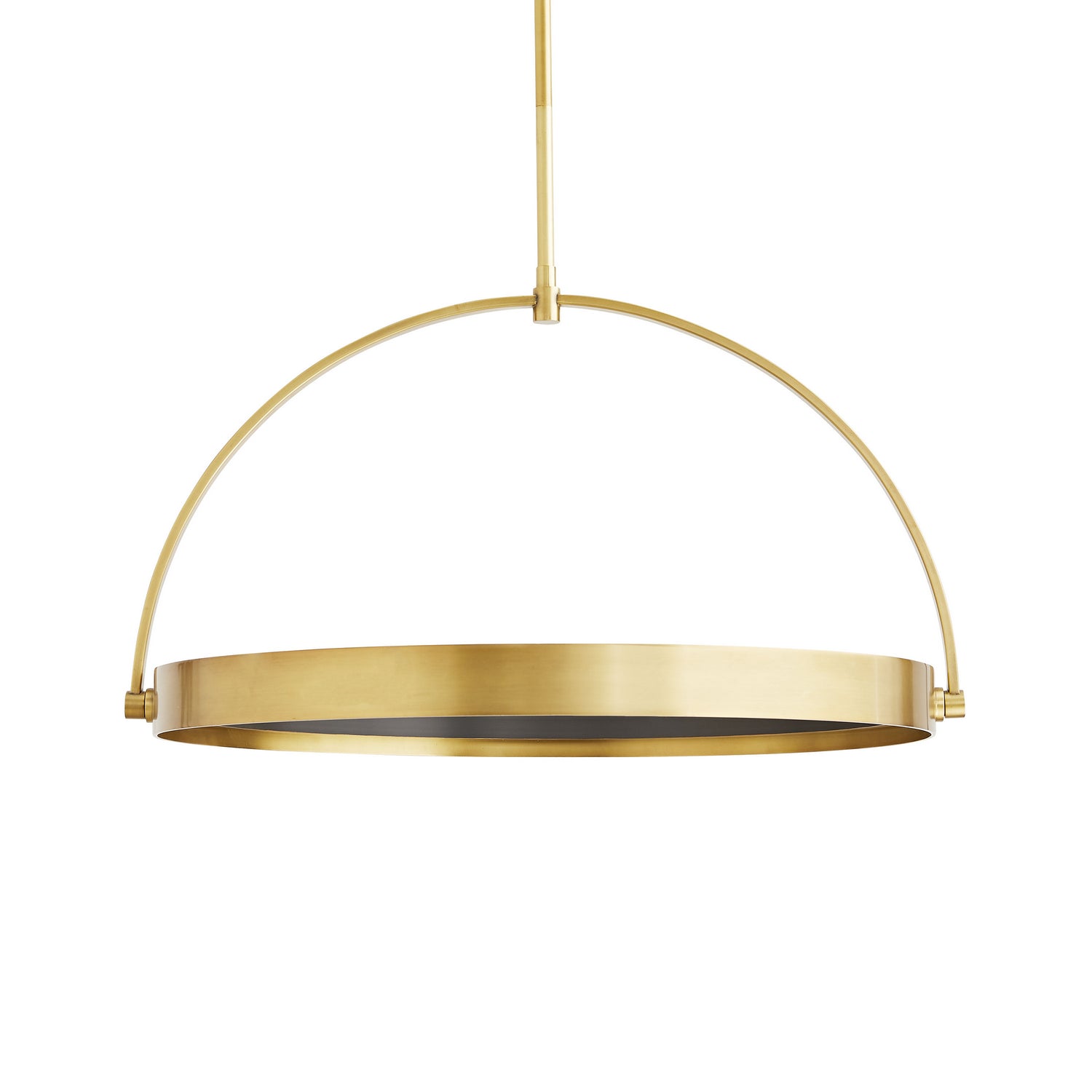 LED Pendant from the Fisk collection in Antique Brass finish