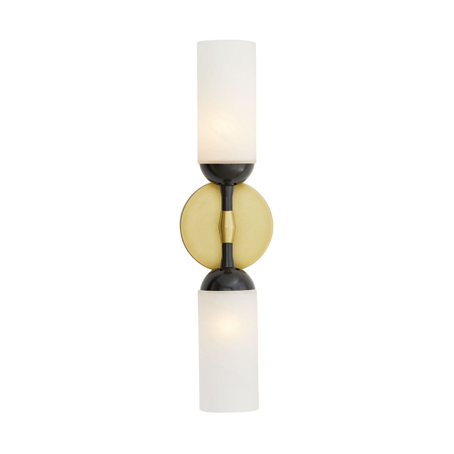 Two Light Wall Sconce from the Emmett collection in Antique Brass finish