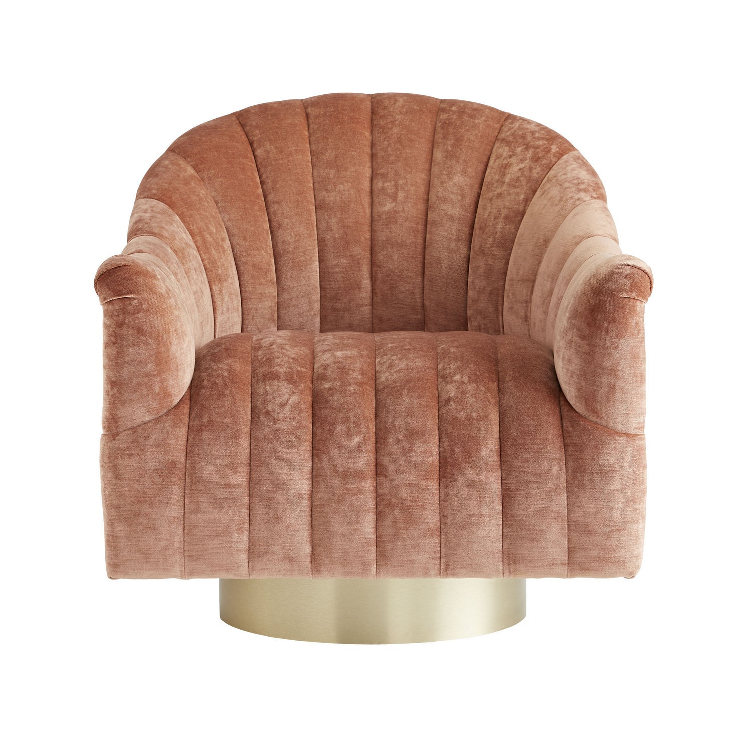 Chair from the Springsteen collection in Dusty Rose finish