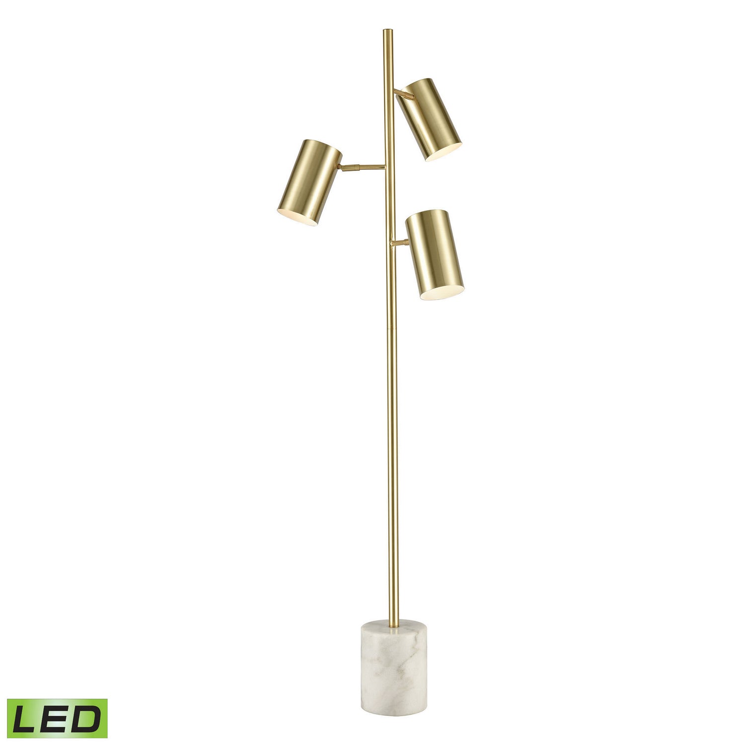ELK Home - D4533 - LED Floor Lamp - Dien - Honey Brass