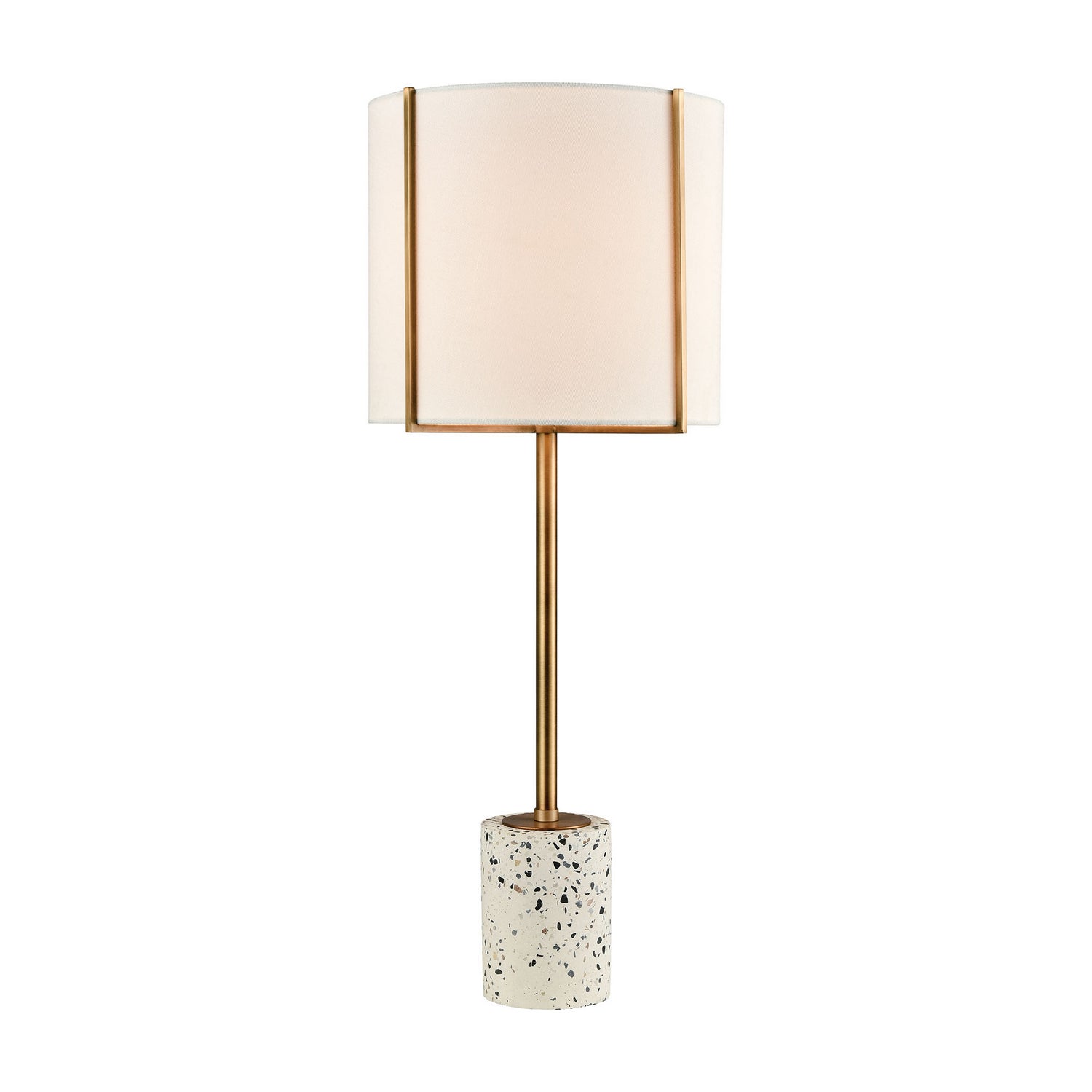 ELK Home - D4551 - One Light Table Lamp - Trussed - White
